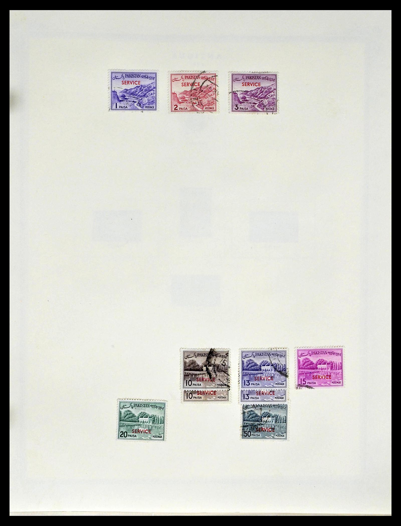 39177 0071 - Postzegelverzameling 39177 Pakistan 1947-1980.