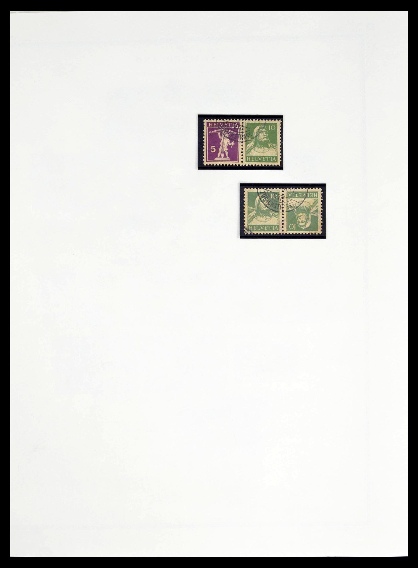 39178 0015 - Stamp collection 39178 Switzerland 1850-1989.