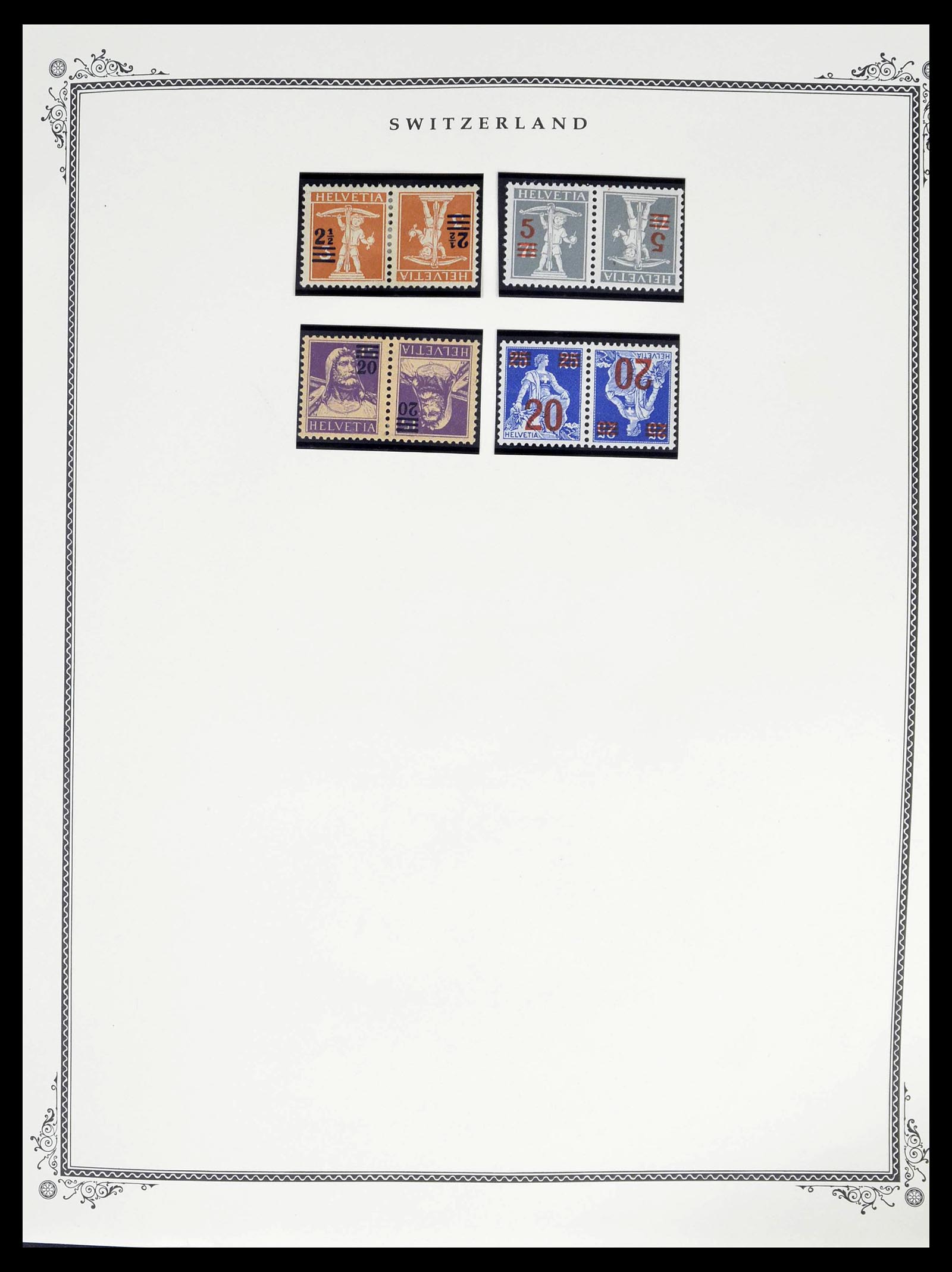 39178 0019 - Stamp collection 39178 Switzerland 1850-1989.