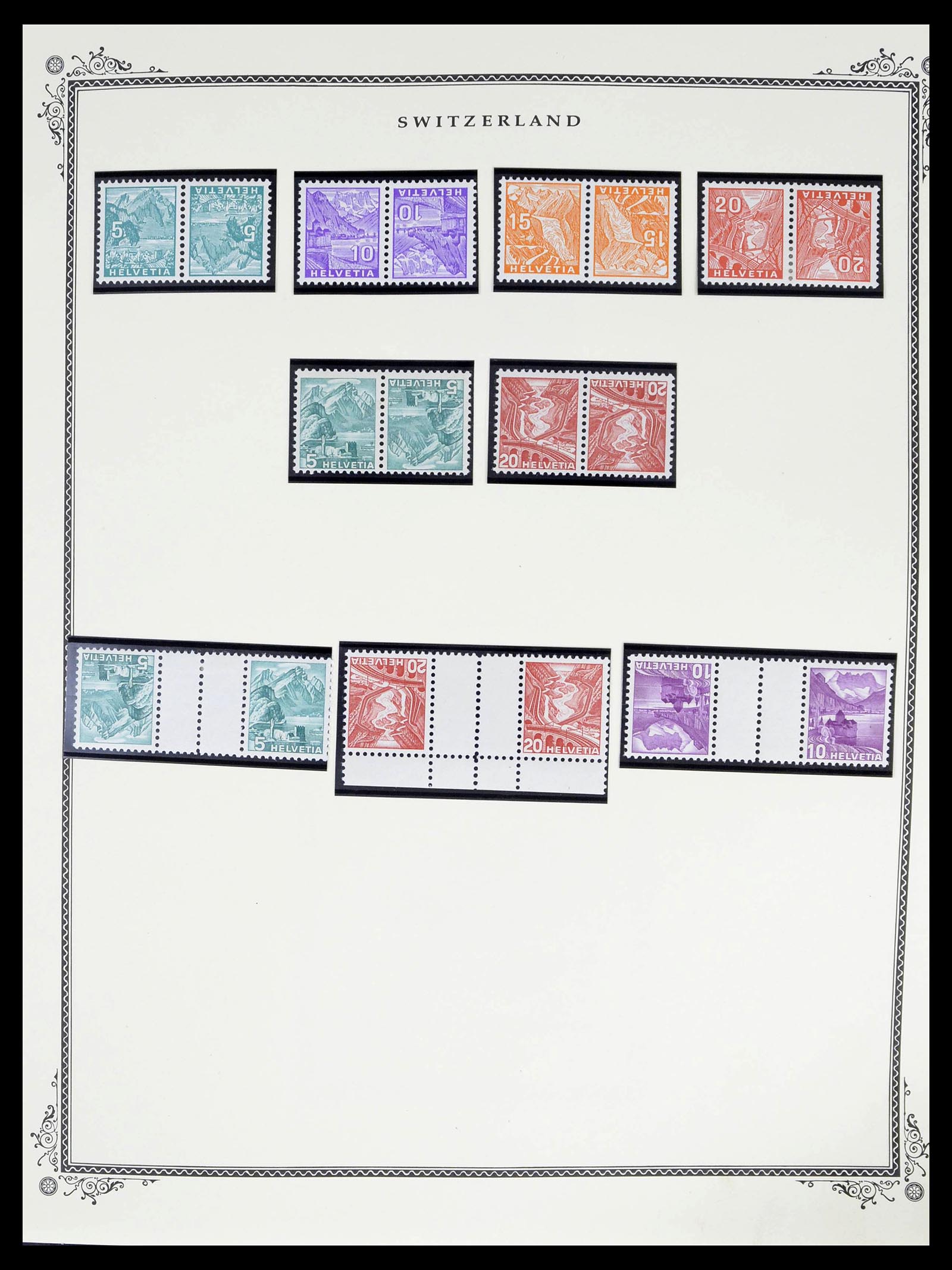 39178 0024 - Stamp collection 39178 Switzerland 1850-1989.