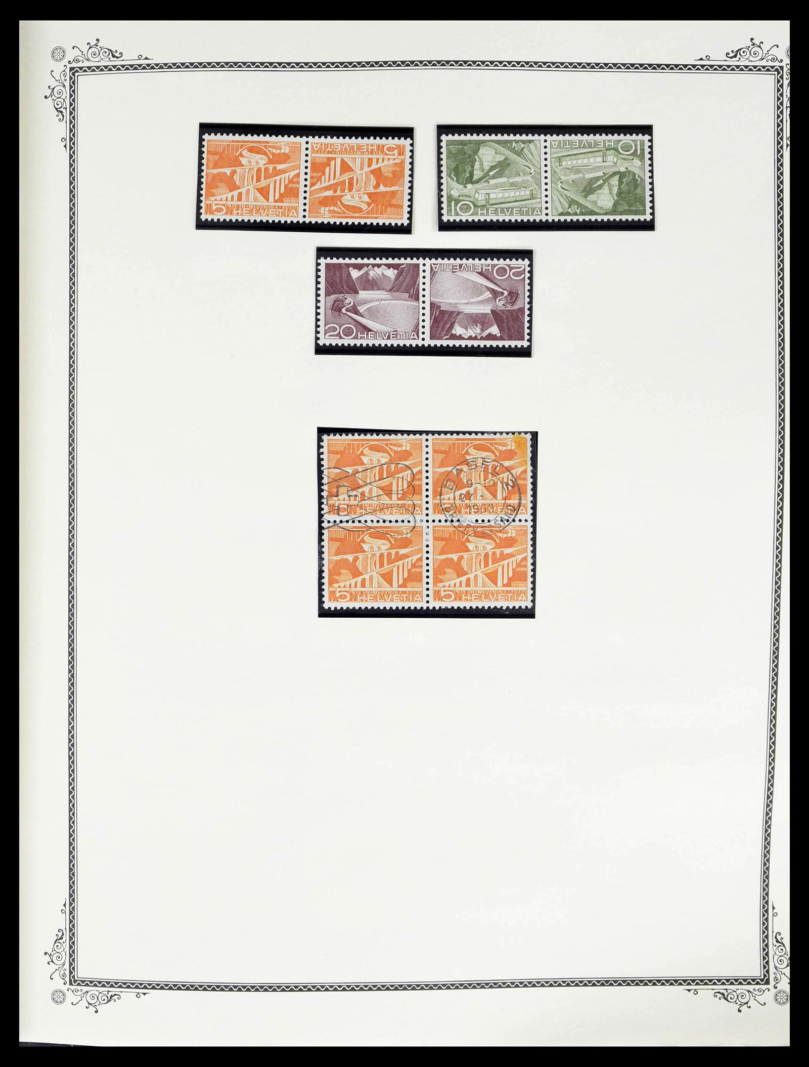 39178 0038 - Stamp collection 39178 Switzerland 1850-1989.