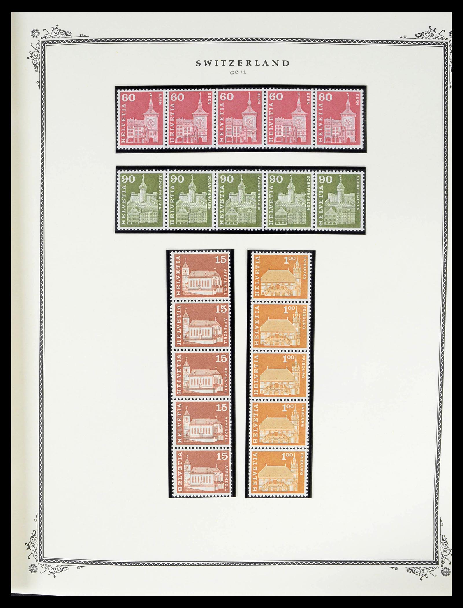 39178 0050 - Stamp collection 39178 Switzerland 1850-1989.