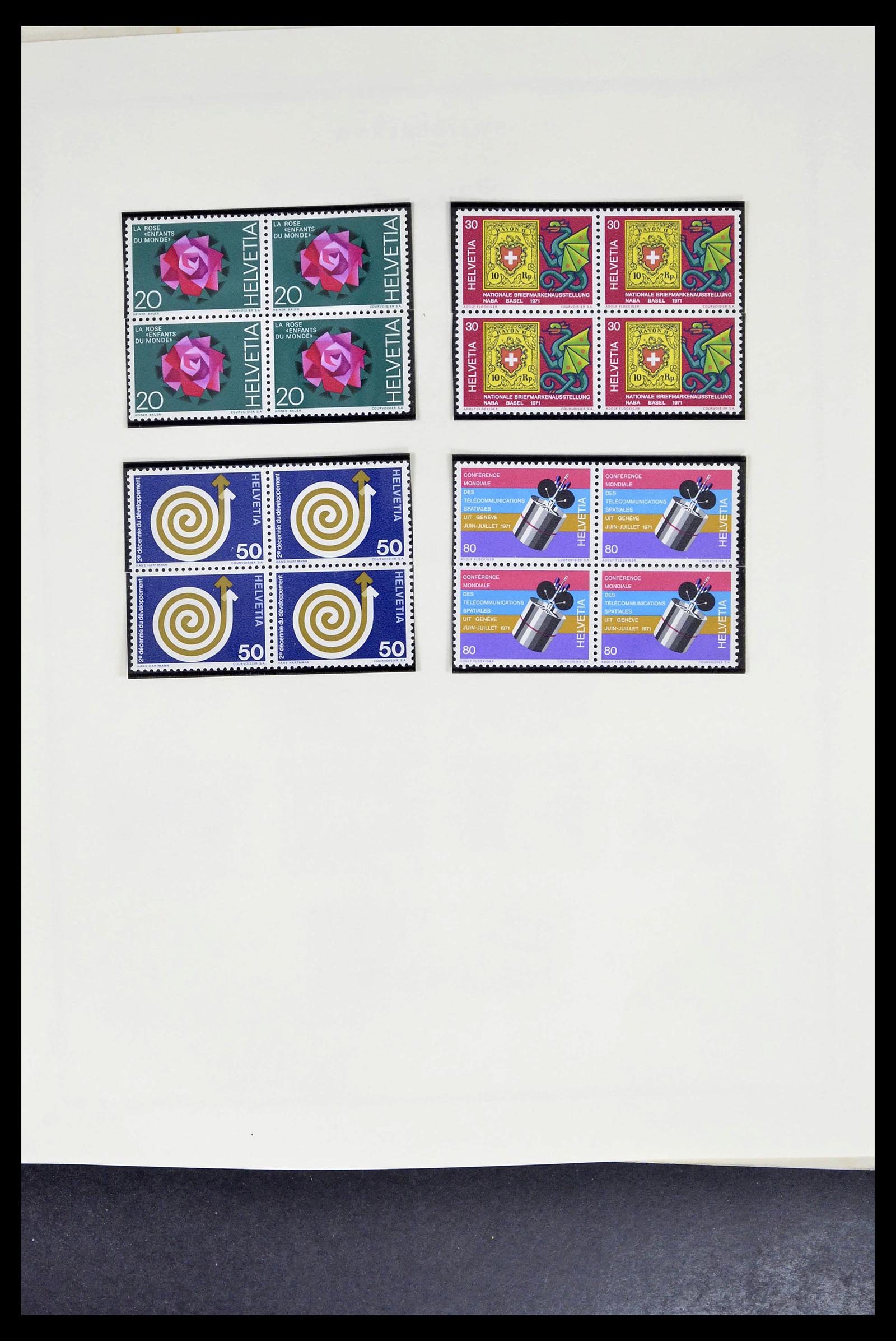 39178 0072 - Stamp collection 39178 Switzerland 1850-1989.