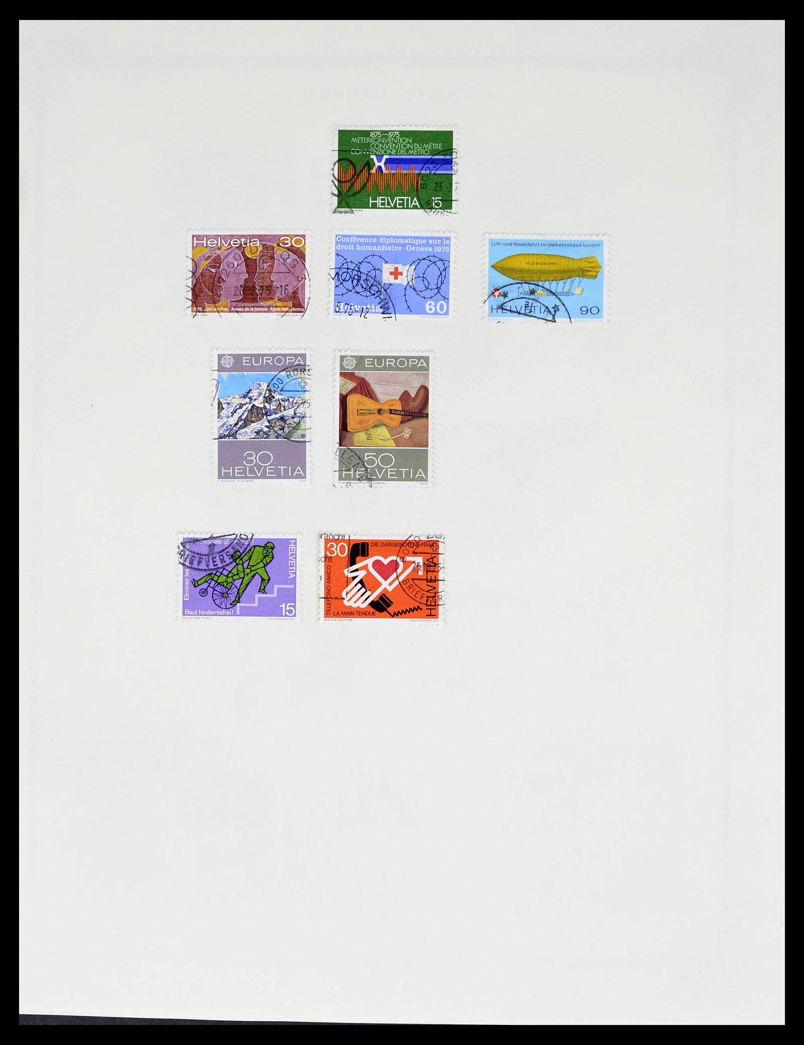 39178 0084 - Stamp collection 39178 Switzerland 1850-1989.