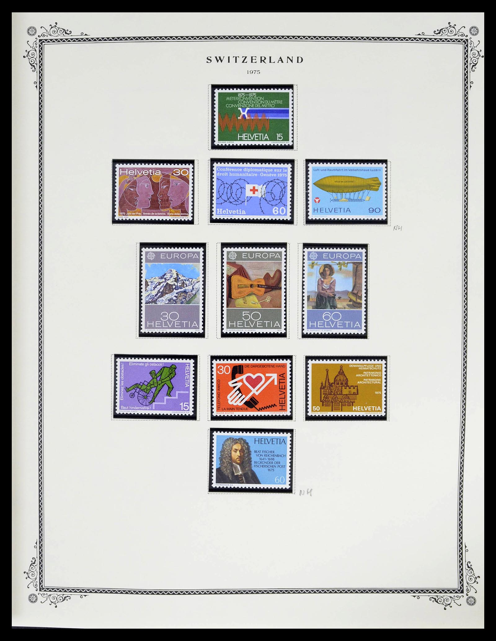 39178 0085 - Stamp collection 39178 Switzerland 1850-1989.