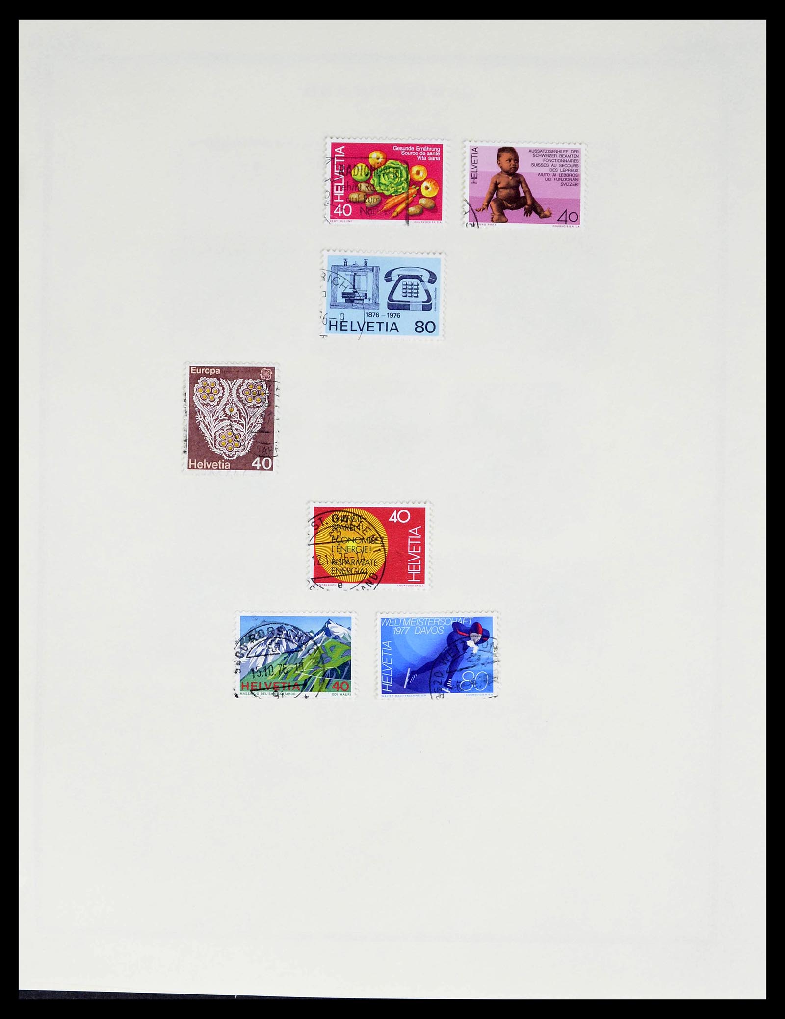 39178 0086 - Stamp collection 39178 Switzerland 1850-1989.