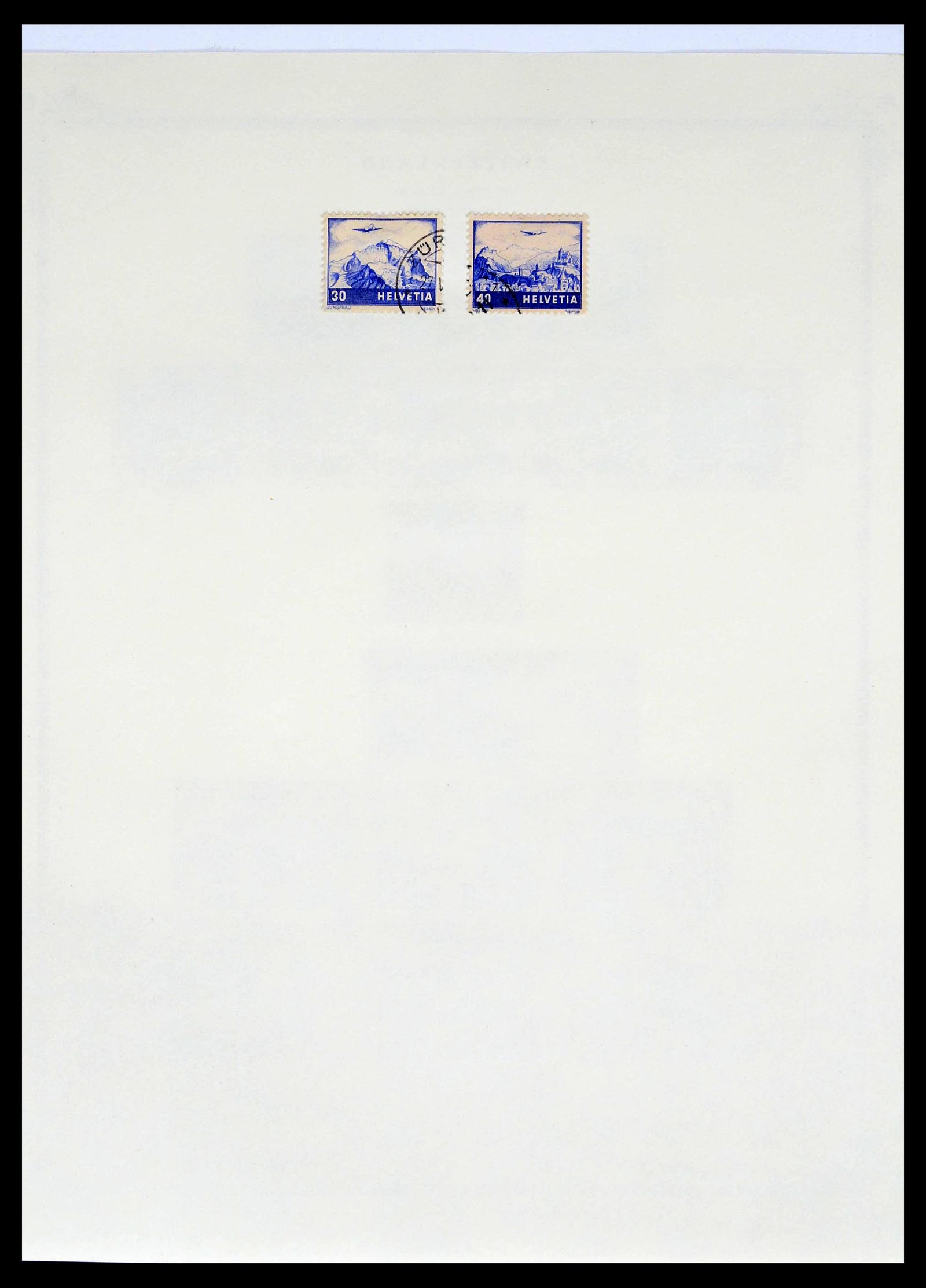 39178 0222 - Stamp collection 39178 Switzerland 1850-1989.