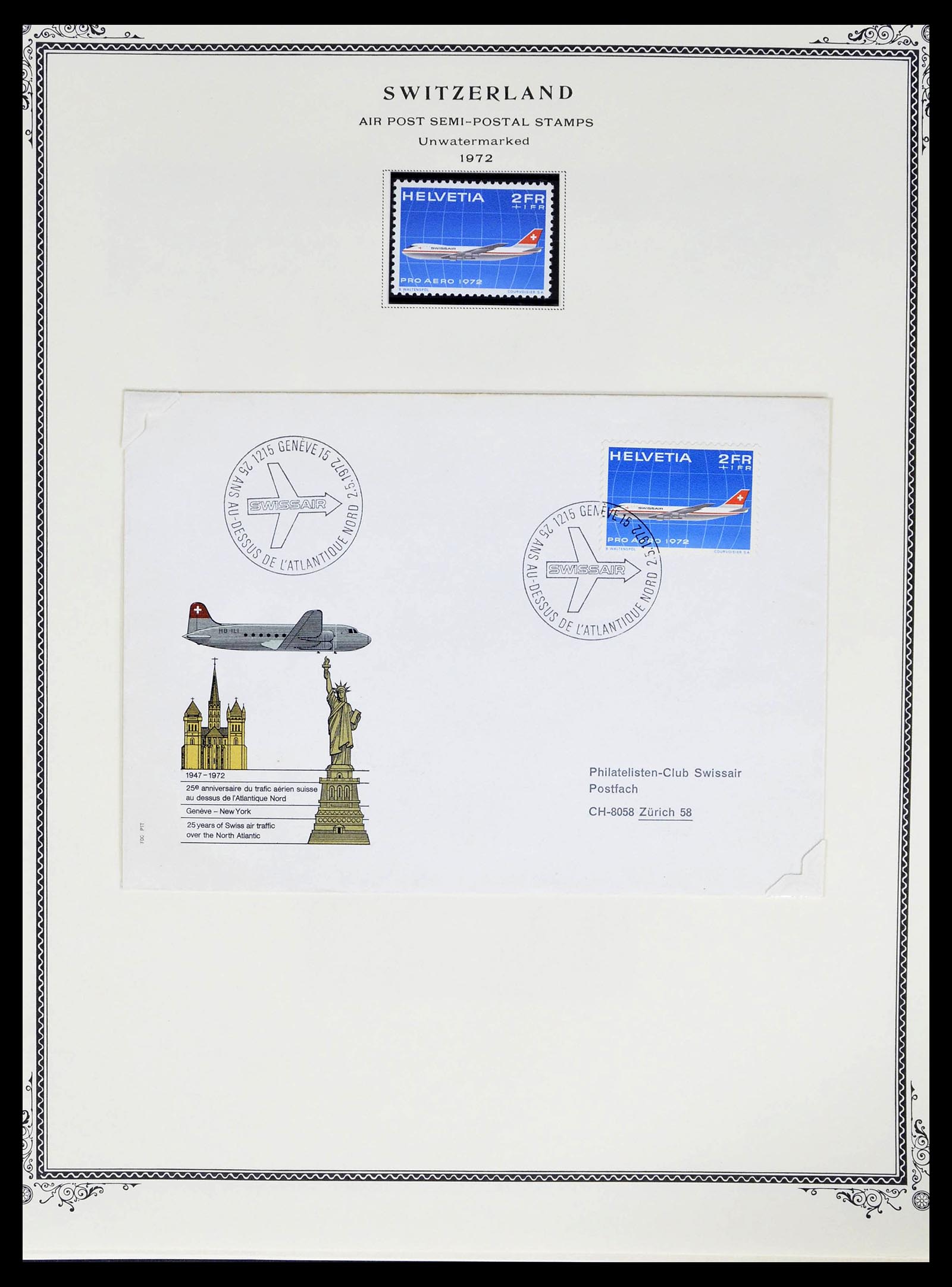 39178 0224 - Stamp collection 39178 Switzerland 1850-1989.