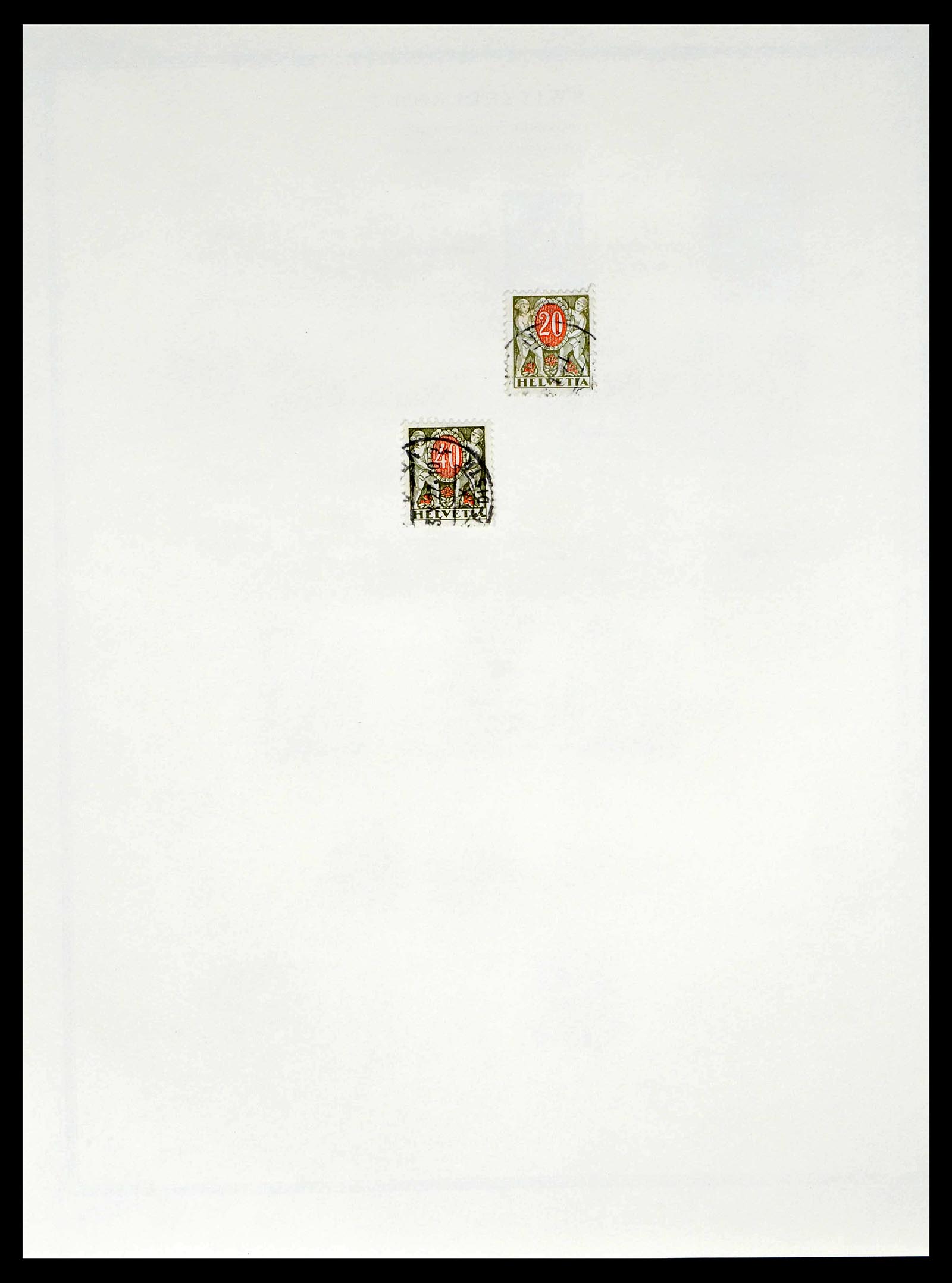 39178 0228 - Stamp collection 39178 Switzerland 1850-1989.