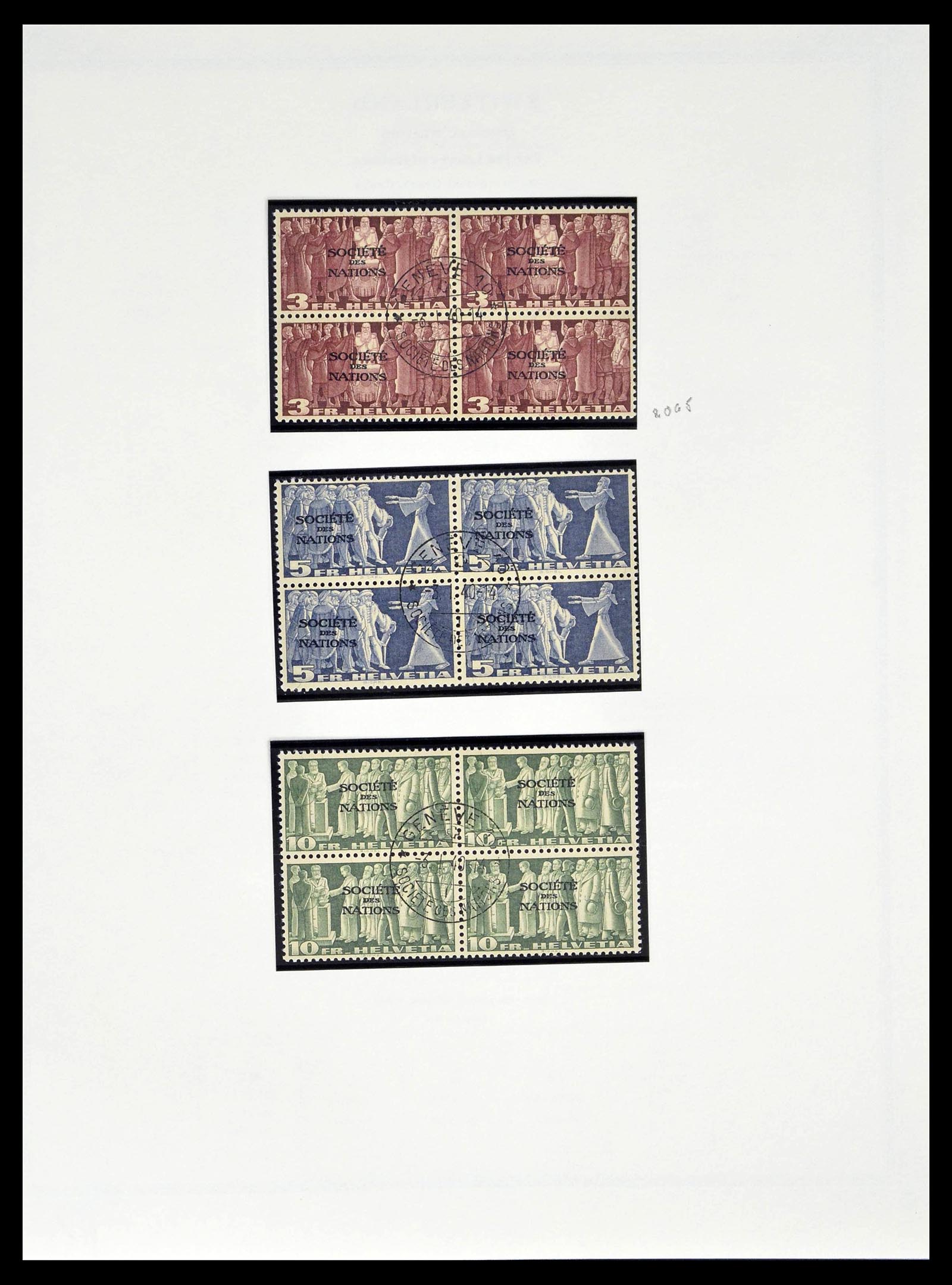 39178 0237 - Stamp collection 39178 Switzerland 1850-1989.