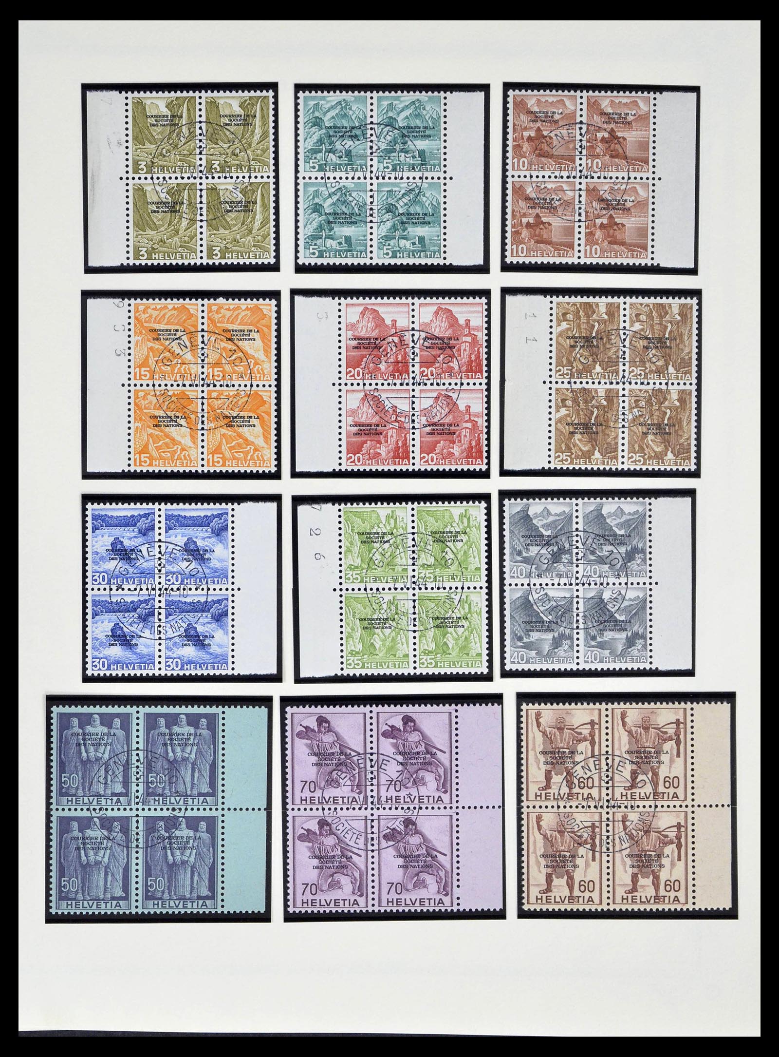 39178 0239 - Stamp collection 39178 Switzerland 1850-1989.