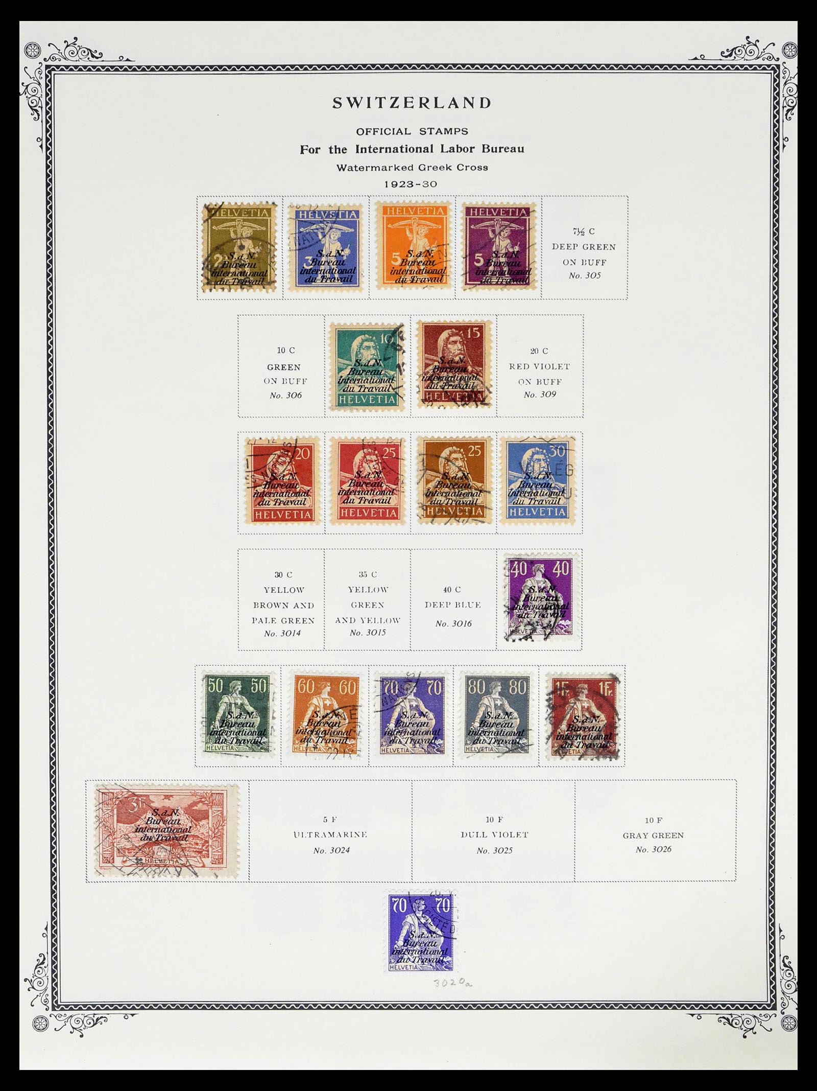 39178 0242 - Stamp collection 39178 Switzerland 1850-1989.