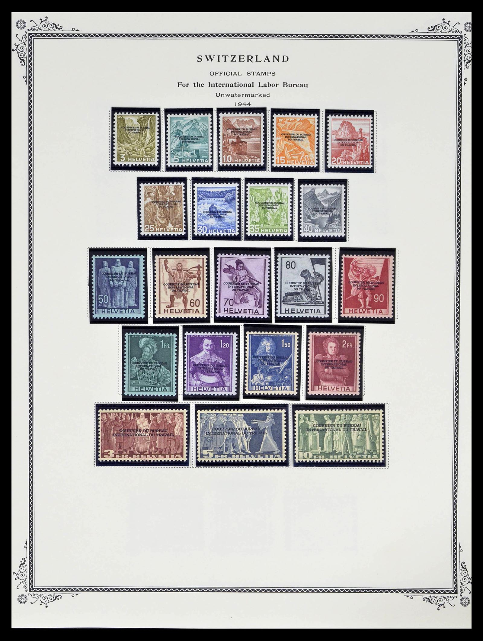 39178 0246 - Stamp collection 39178 Switzerland 1850-1989.