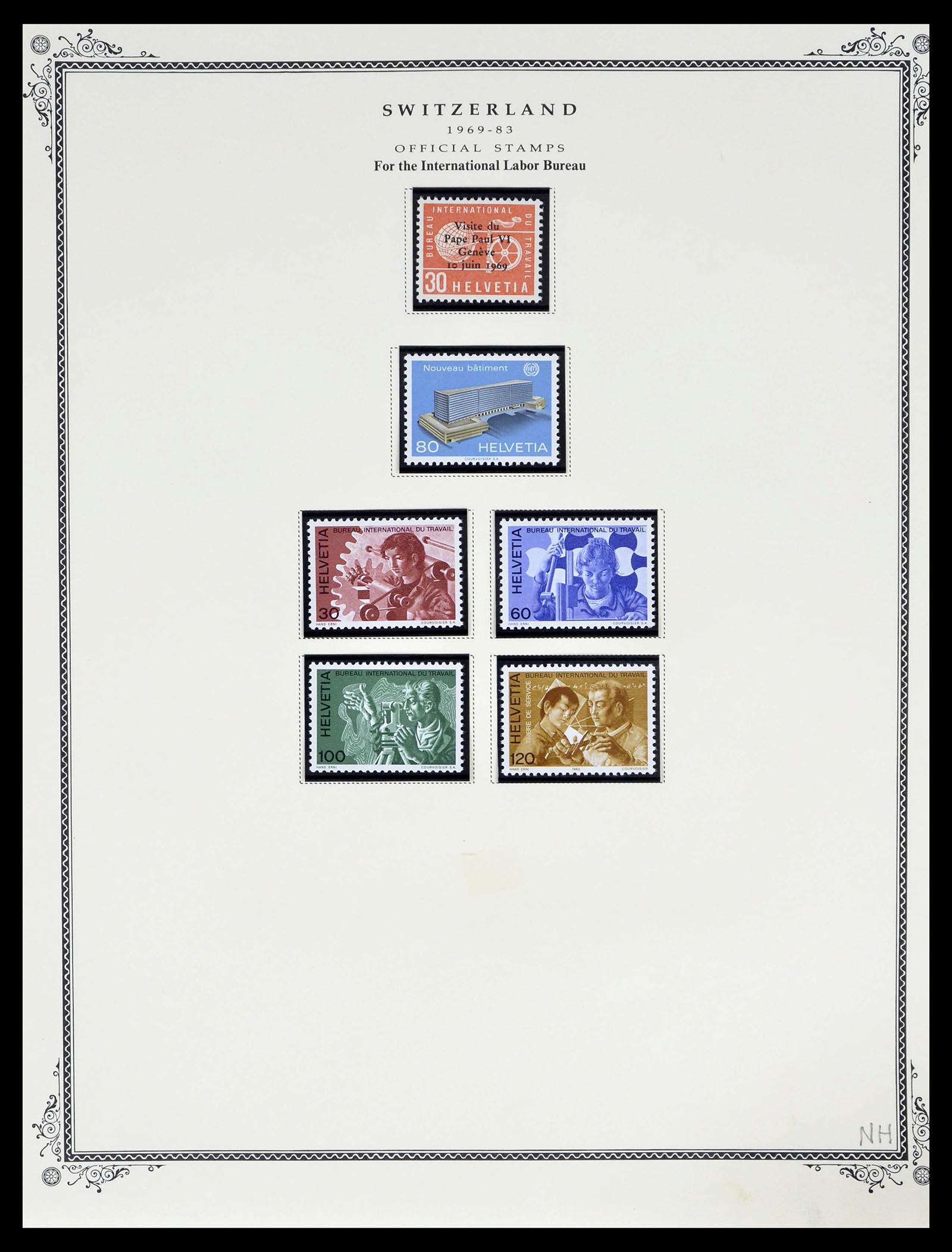 39178 0248 - Stamp collection 39178 Switzerland 1850-1989.