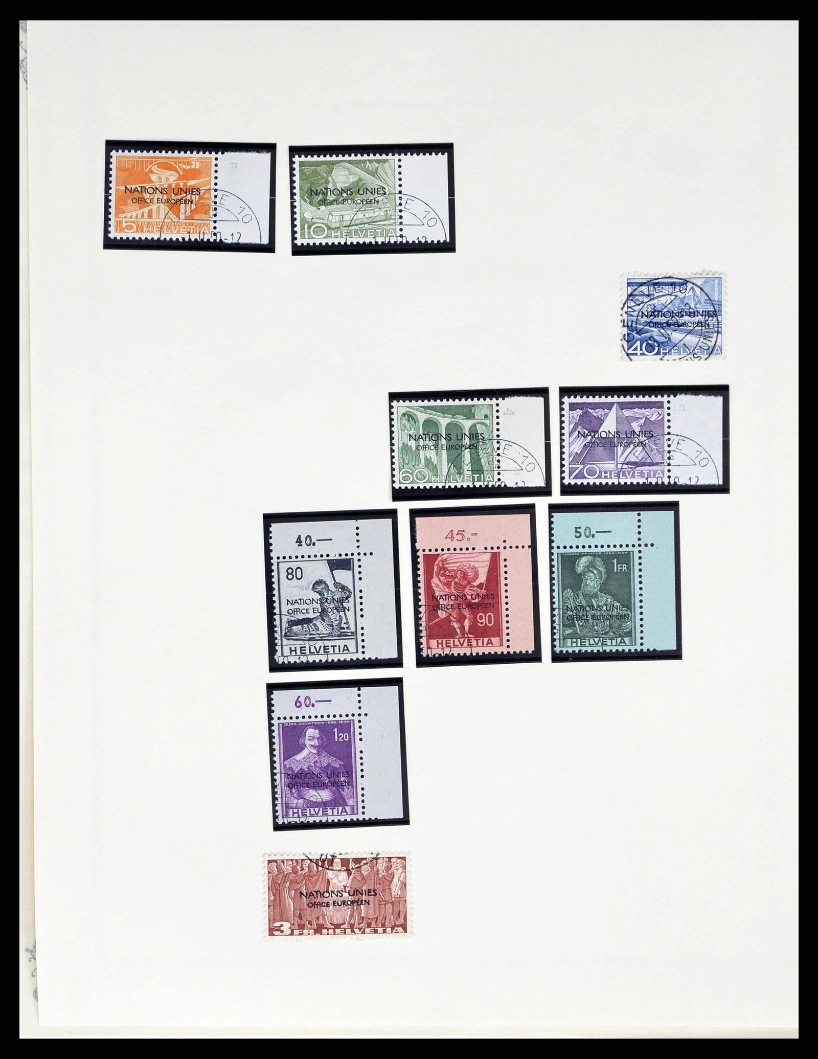 39178 0255 - Stamp collection 39178 Switzerland 1850-1989.