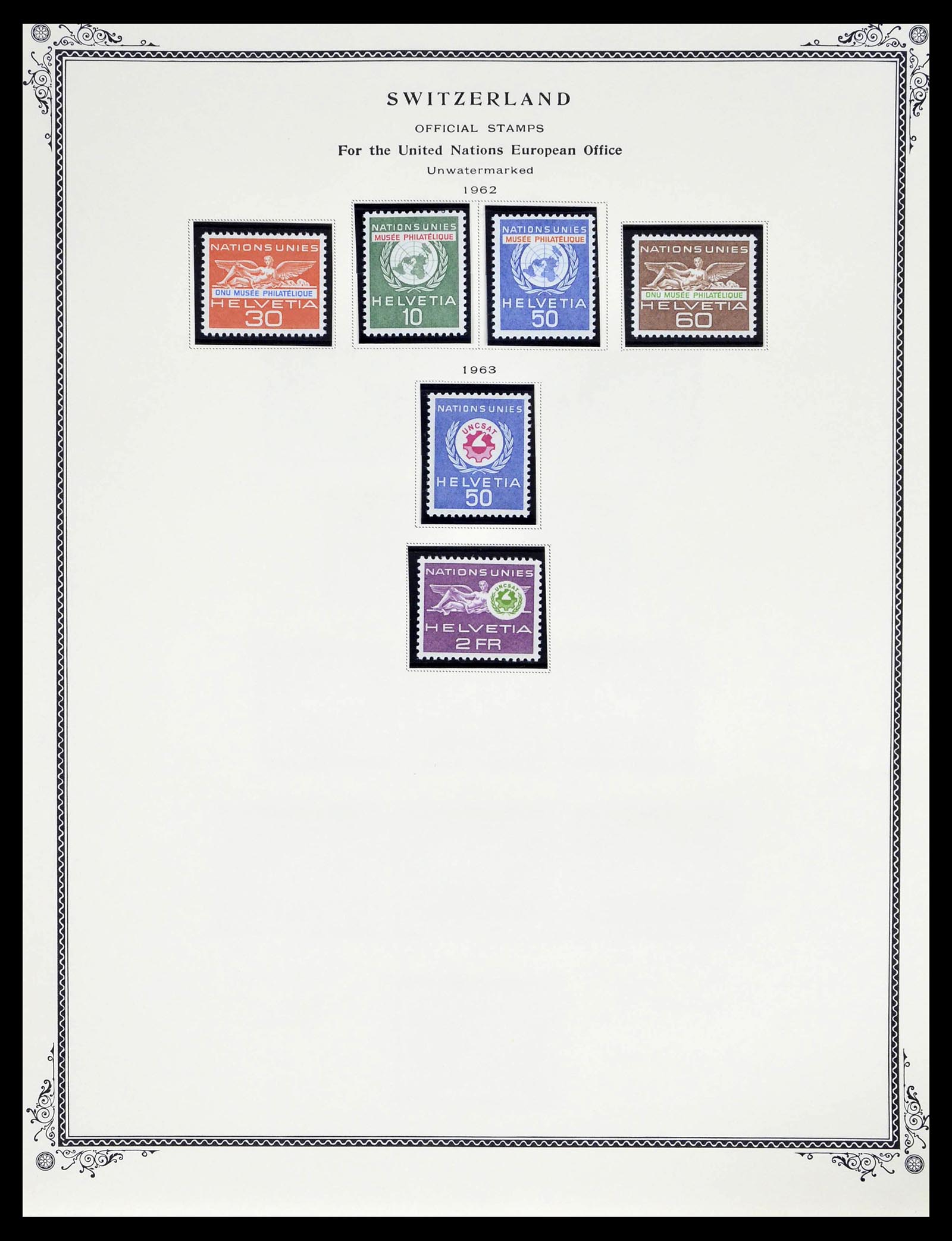 39178 0259 - Stamp collection 39178 Switzerland 1850-1989.