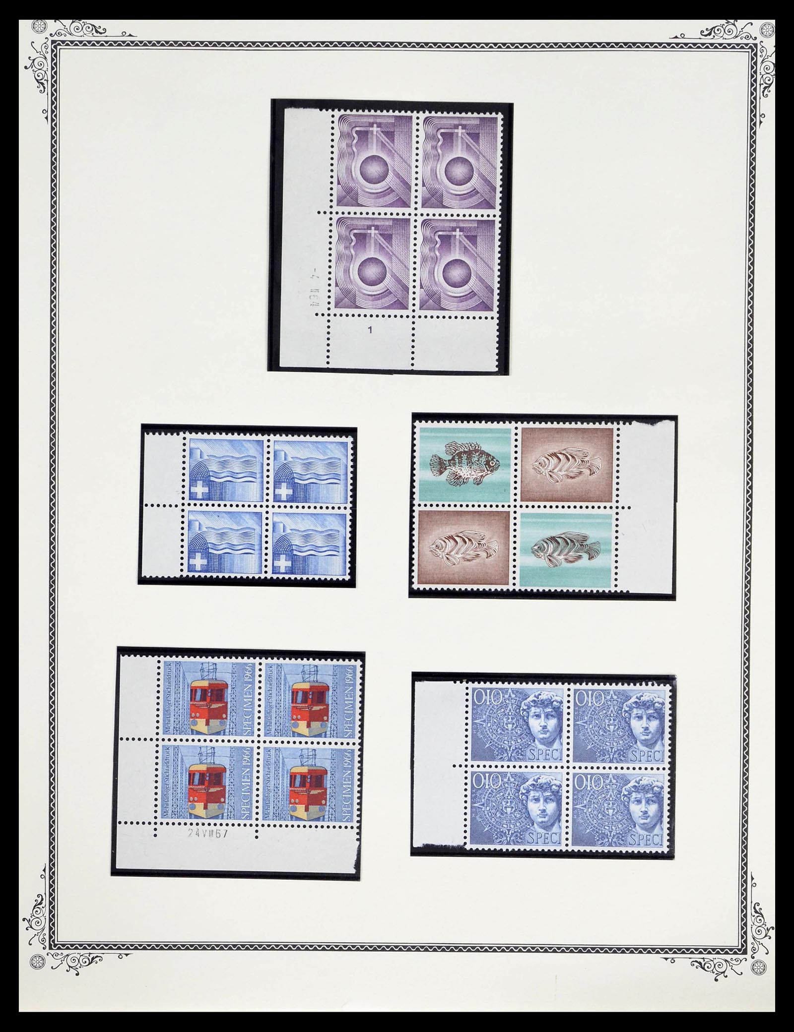 39178 0269 - Stamp collection 39178 Switzerland 1850-1989.