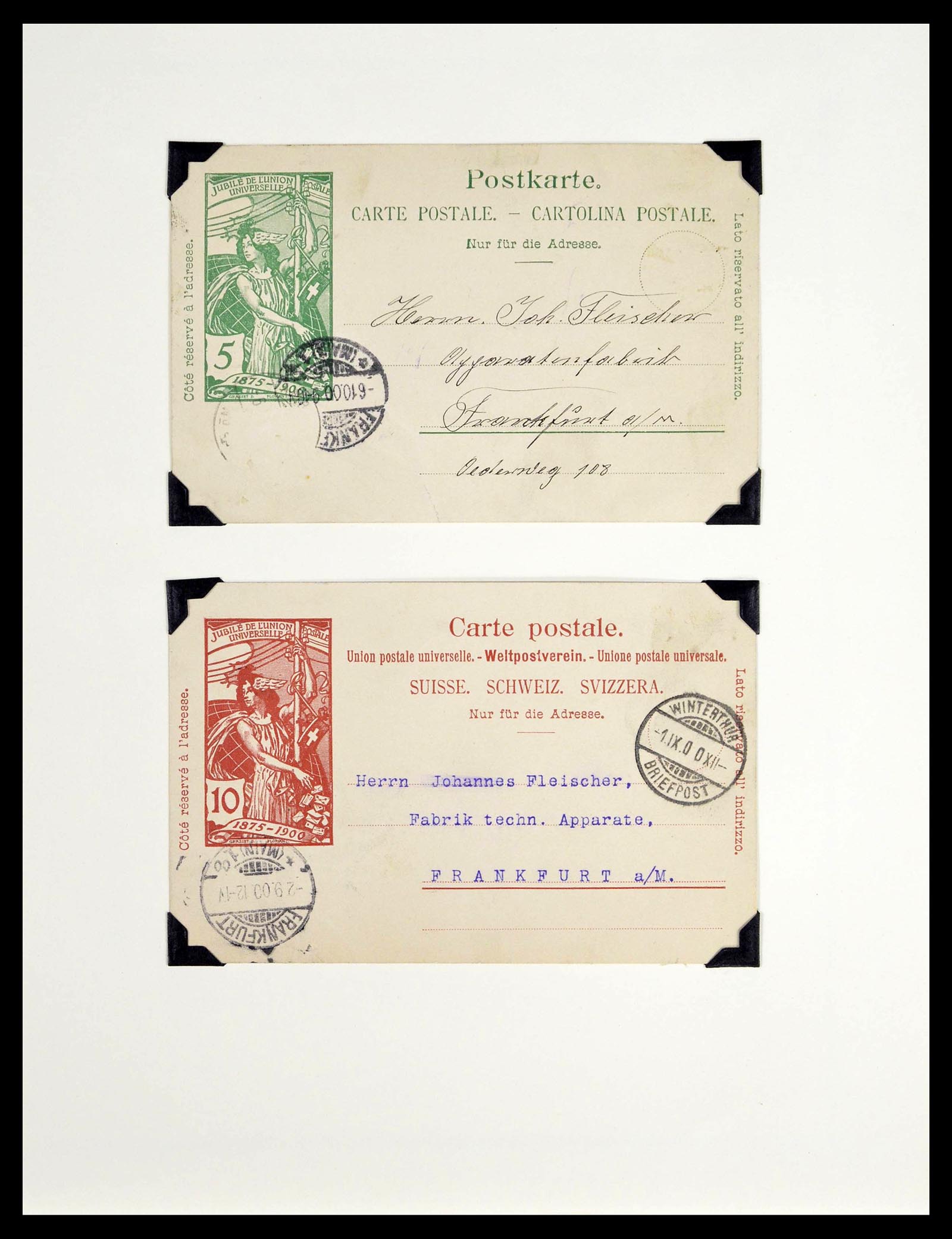 39178 0271 - Stamp collection 39178 Switzerland 1850-1989.