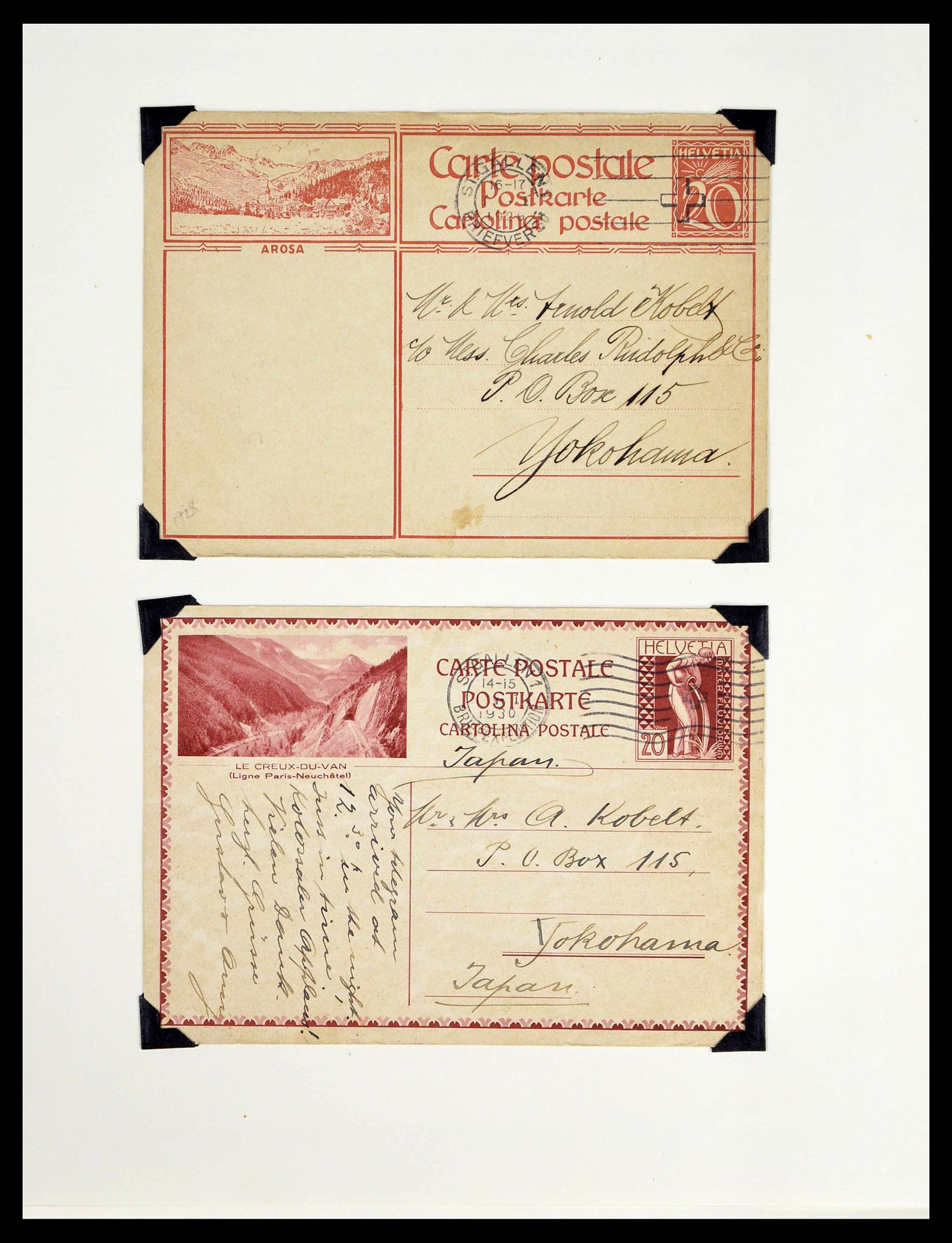 39178 0273 - Stamp collection 39178 Switzerland 1850-1989.