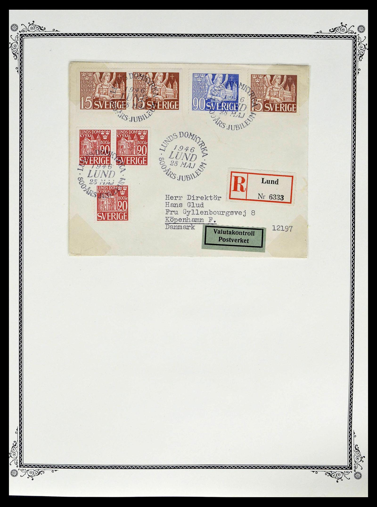 39179 0031 - Postzegelverzameling 39179 Zweden 1855-1997.