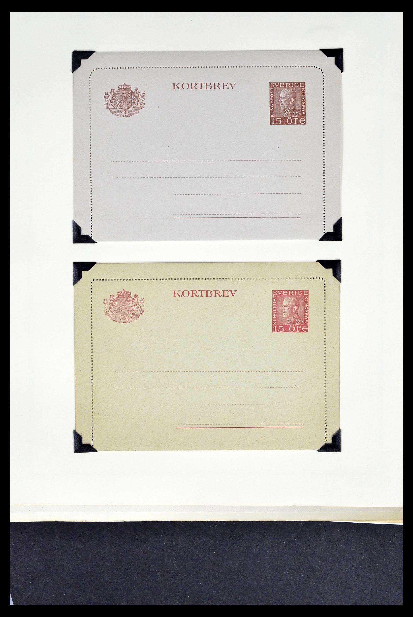 39179 0248 - Postzegelverzameling 39179 Zweden 1855-1997.