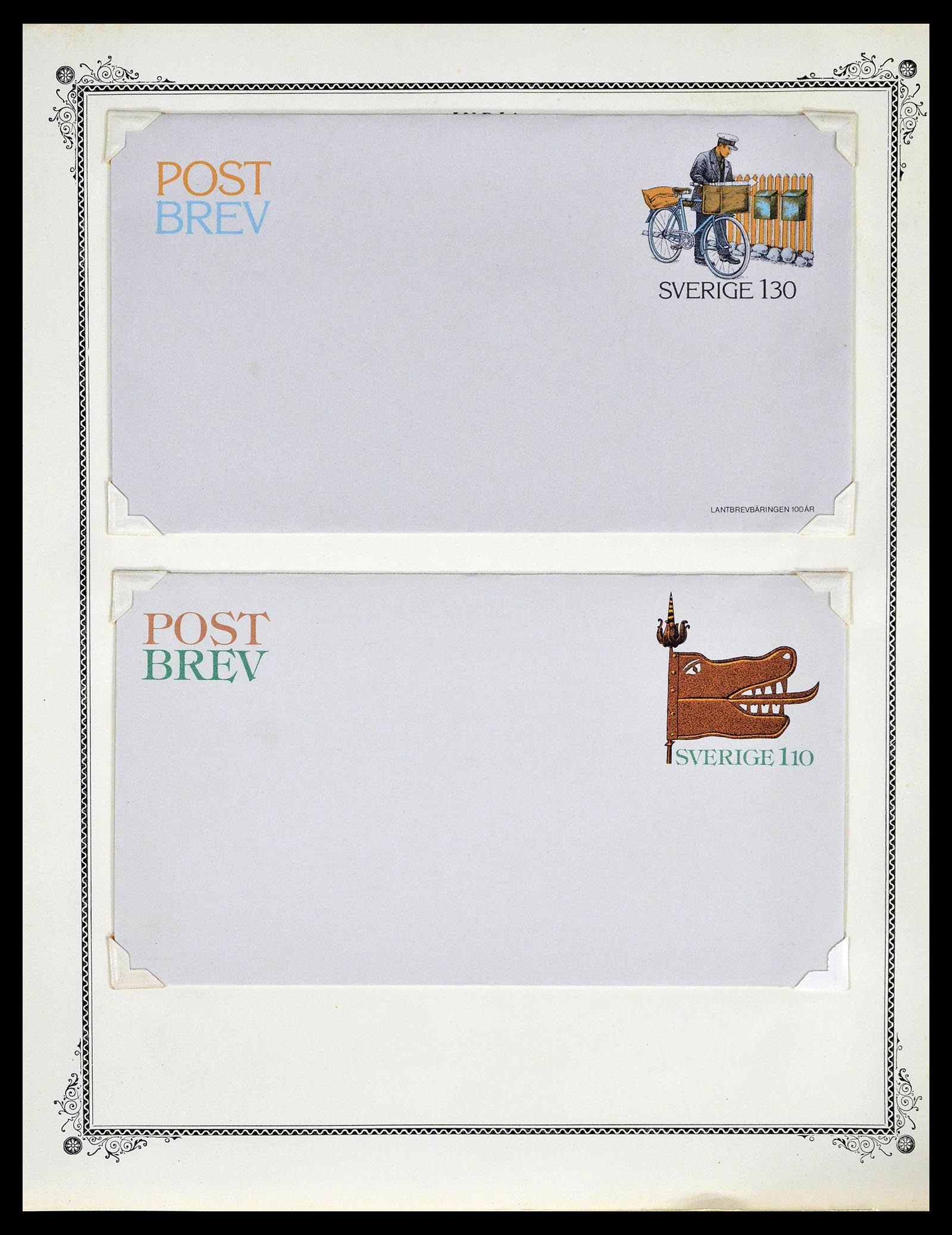 39179 0257 - Postzegelverzameling 39179 Zweden 1855-1997.