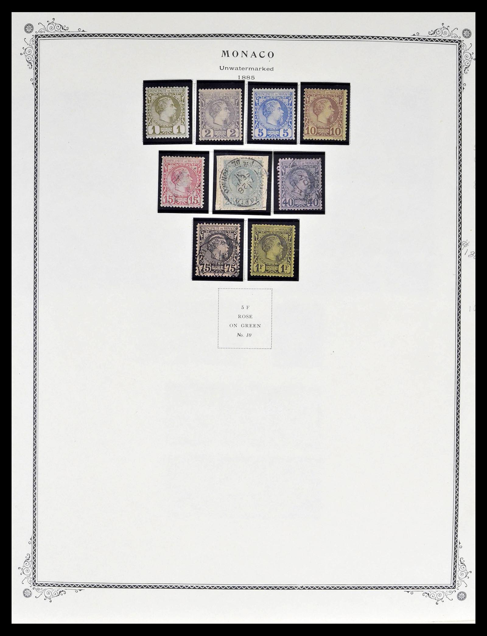 39181 0002 - Postzegelverzameling 39181 Monaco 1885-1980.