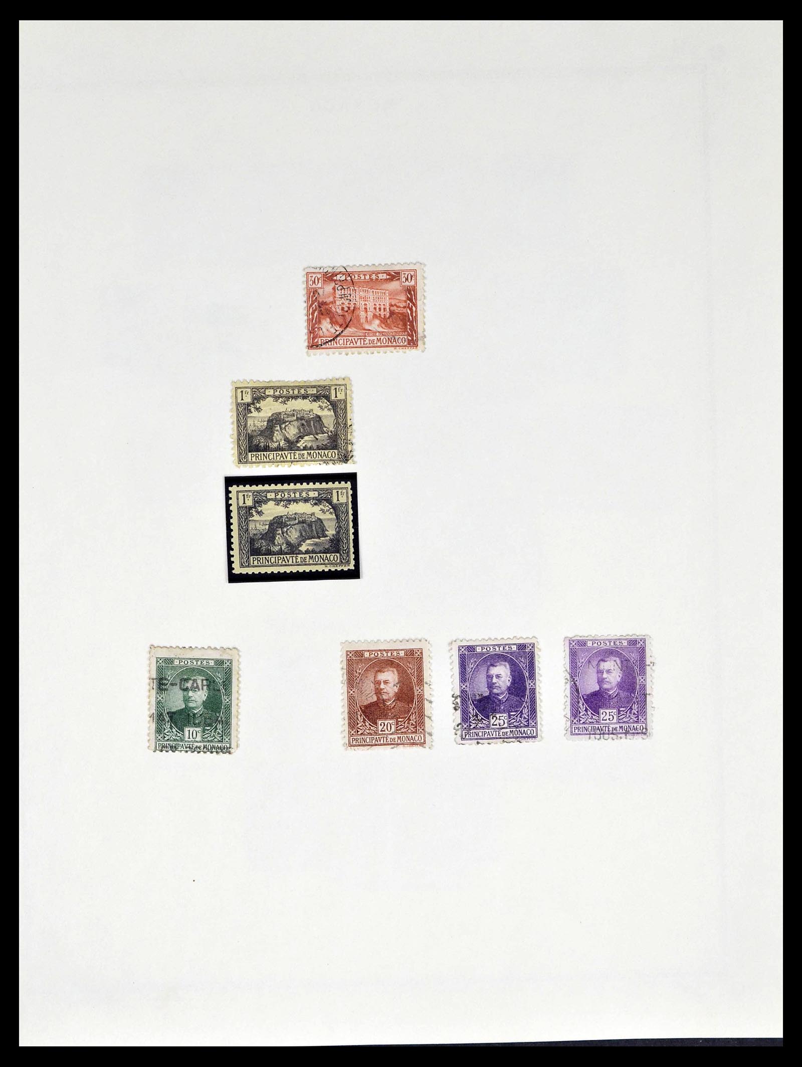 39181 0005 - Postzegelverzameling 39181 Monaco 1885-1980.