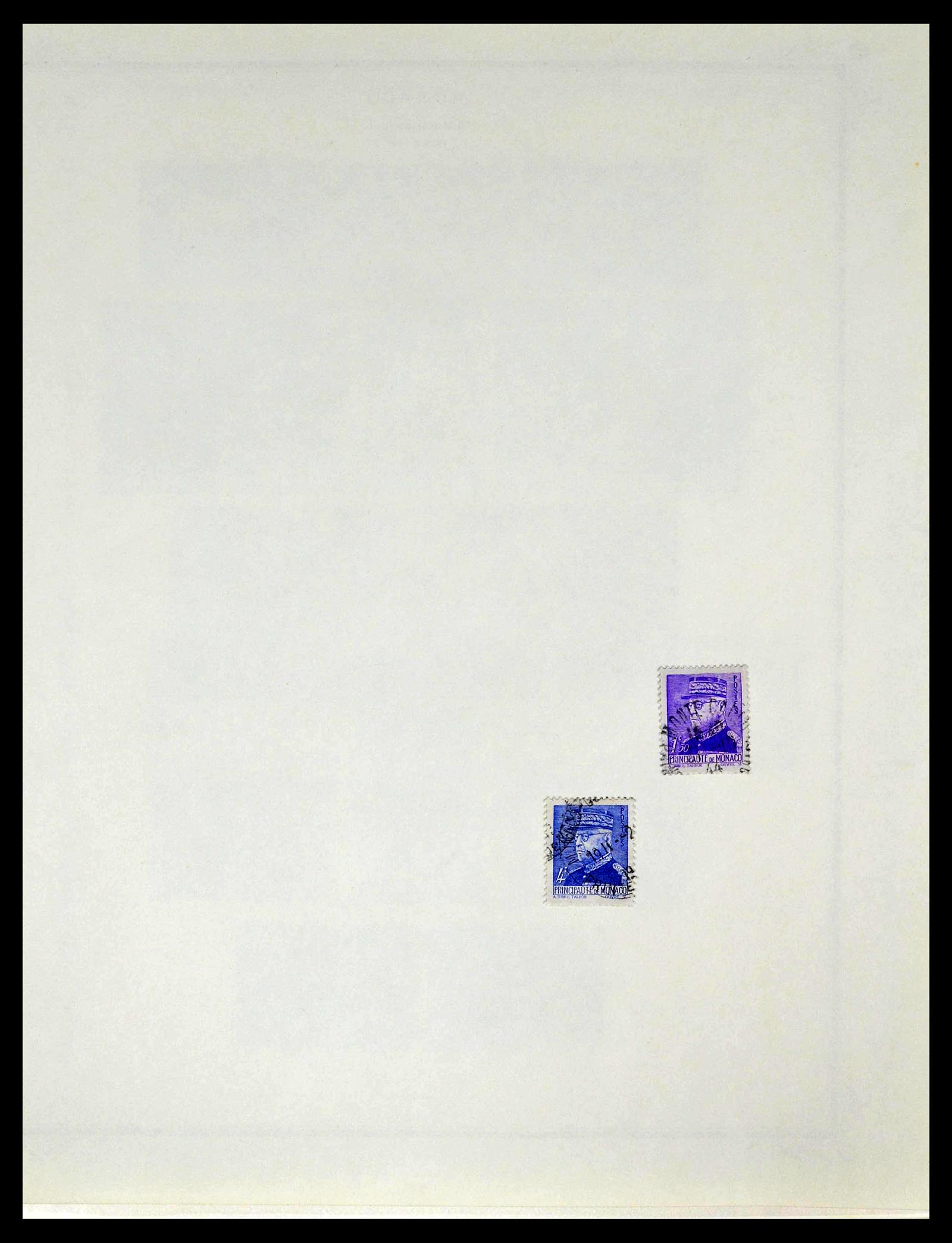 39181 0019 - Postzegelverzameling 39181 Monaco 1885-1980.