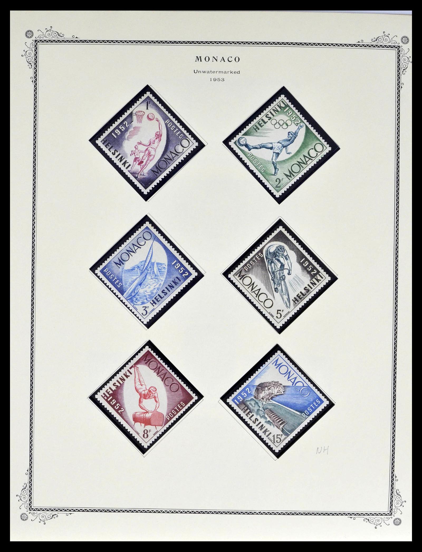 39181 0032 - Postzegelverzameling 39181 Monaco 1885-1980.