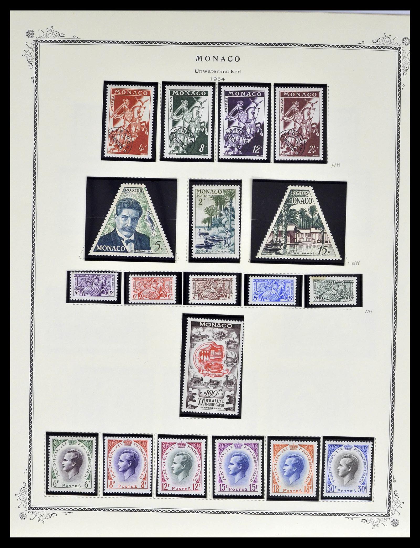 39181 0035 - Postzegelverzameling 39181 Monaco 1885-1980.