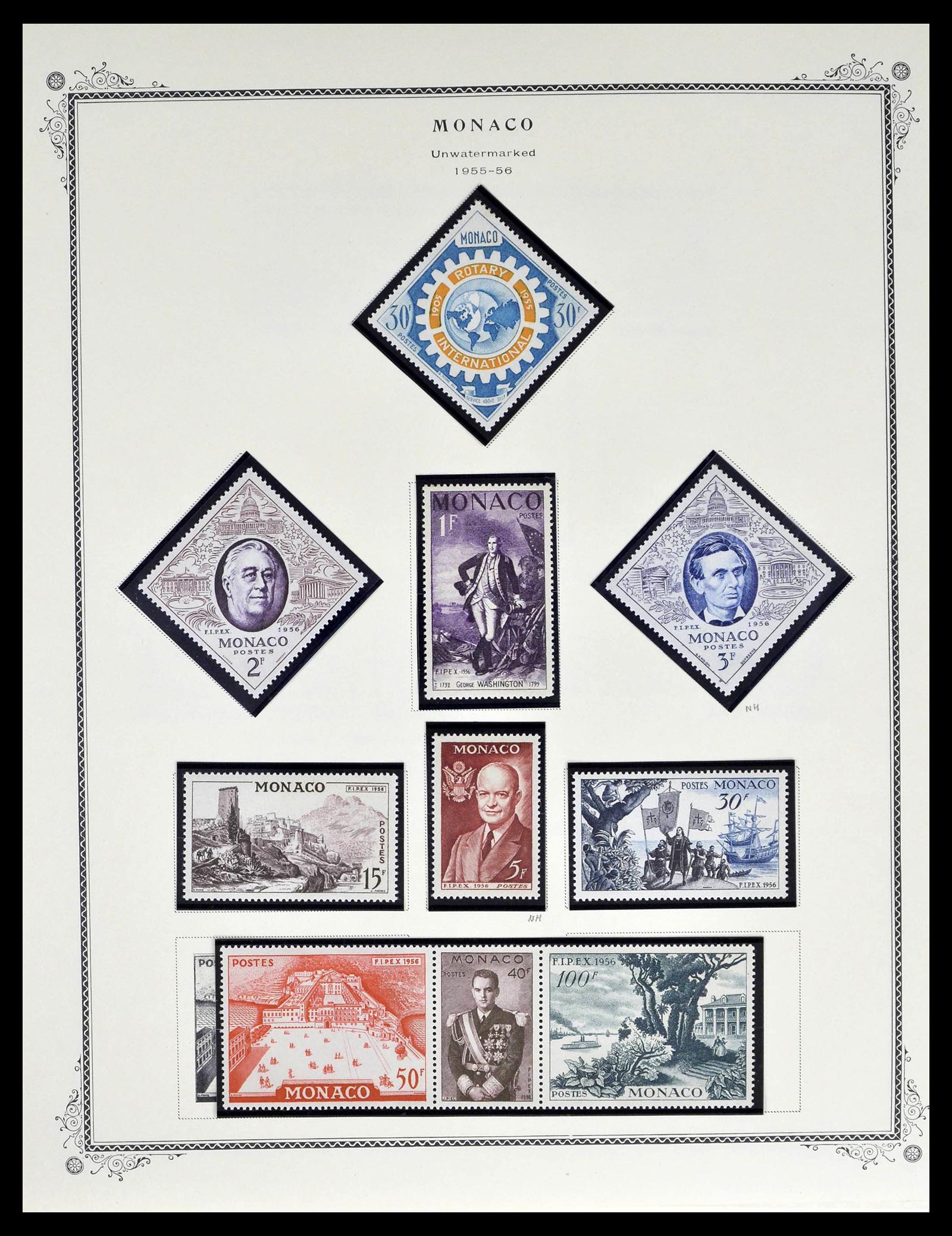 39181 0038 - Postzegelverzameling 39181 Monaco 1885-1980.