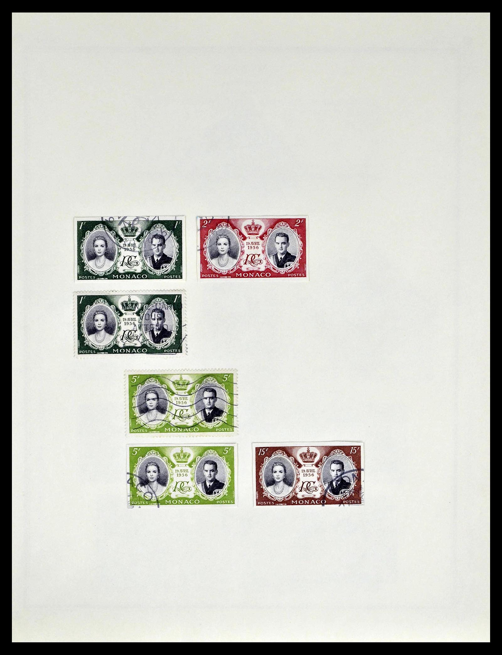 39181 0039 - Postzegelverzameling 39181 Monaco 1885-1980.