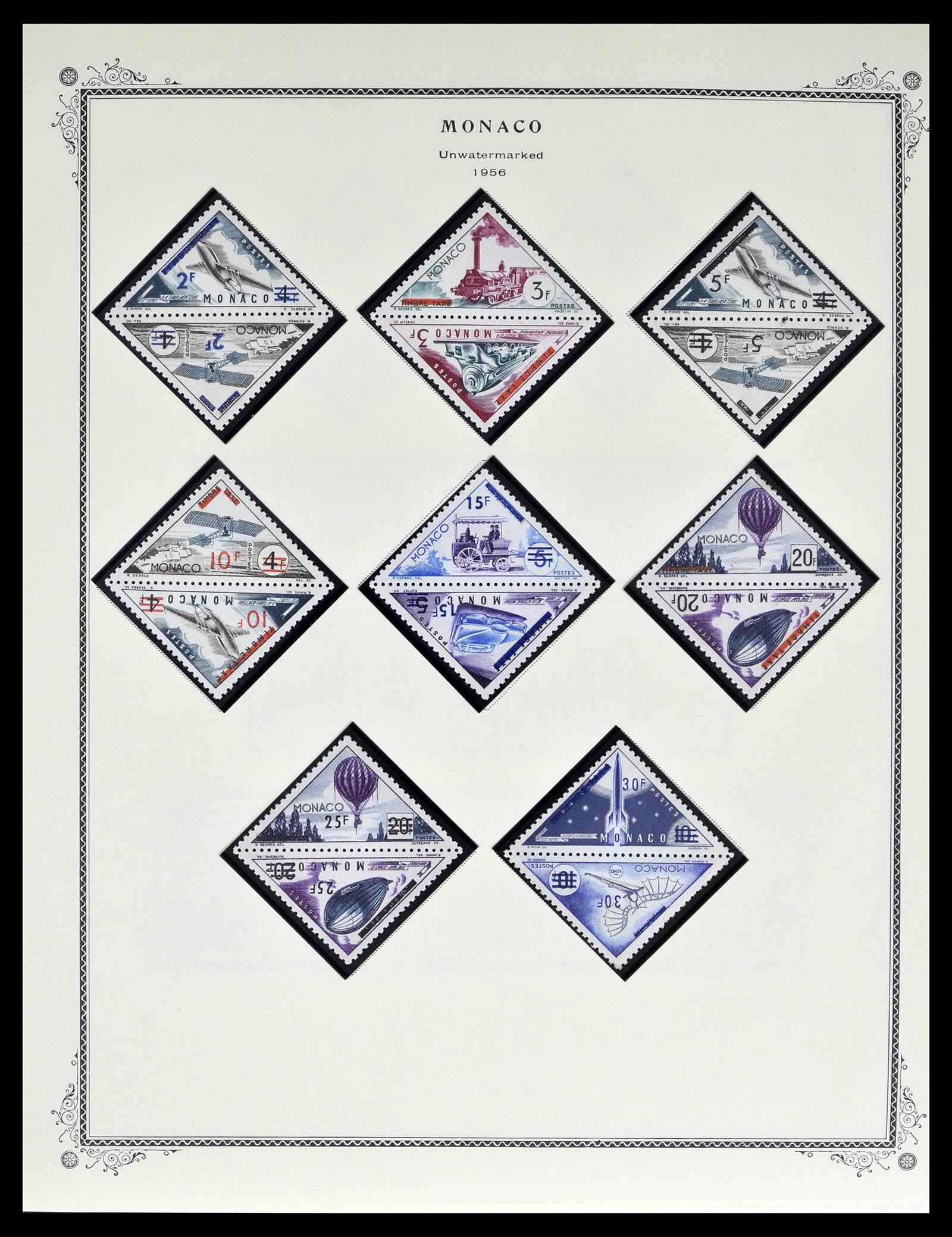 39181 0041 - Postzegelverzameling 39181 Monaco 1885-1980.