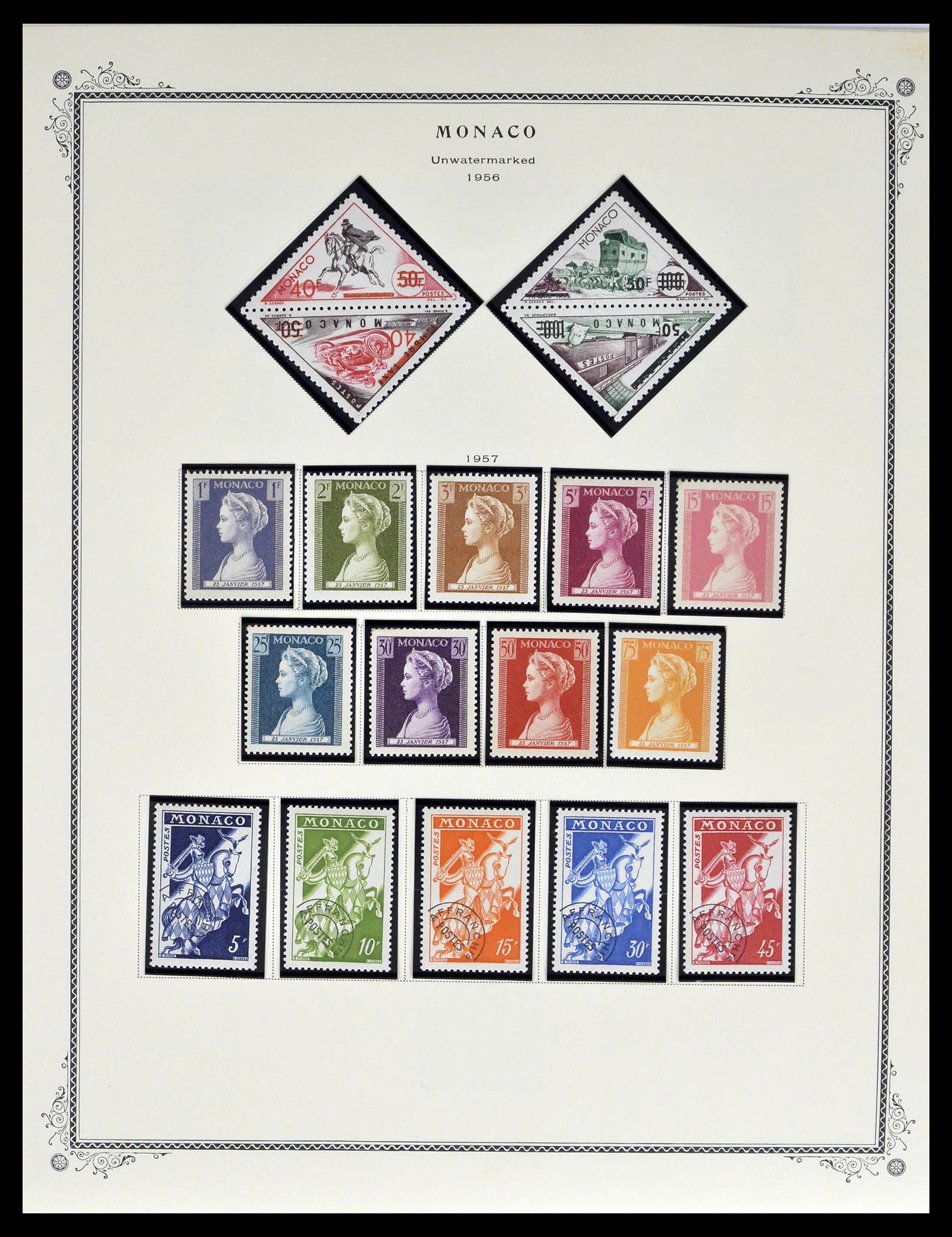 39181 0042 - Postzegelverzameling 39181 Monaco 1885-1980.