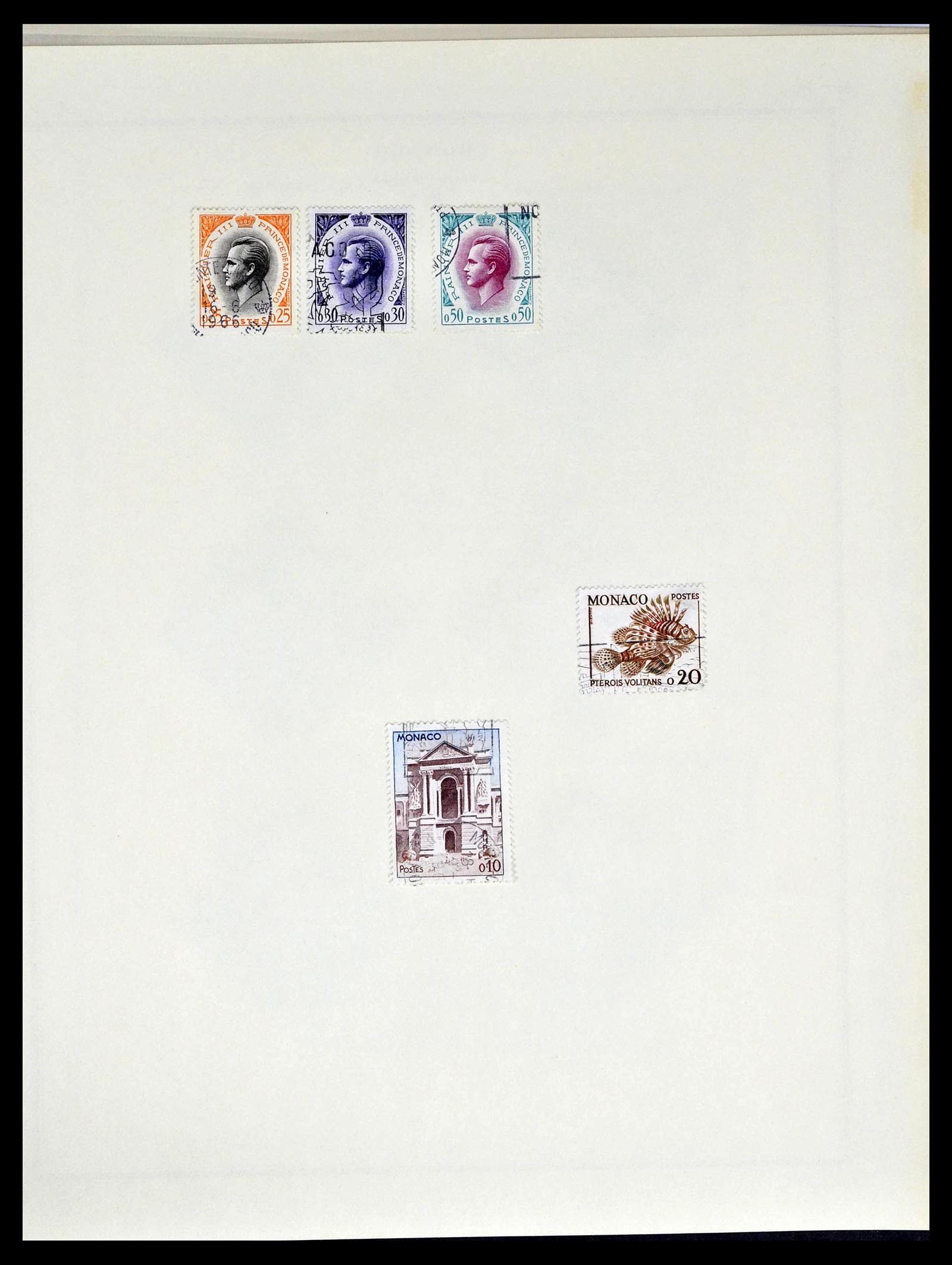 39181 0051 - Postzegelverzameling 39181 Monaco 1885-1980.
