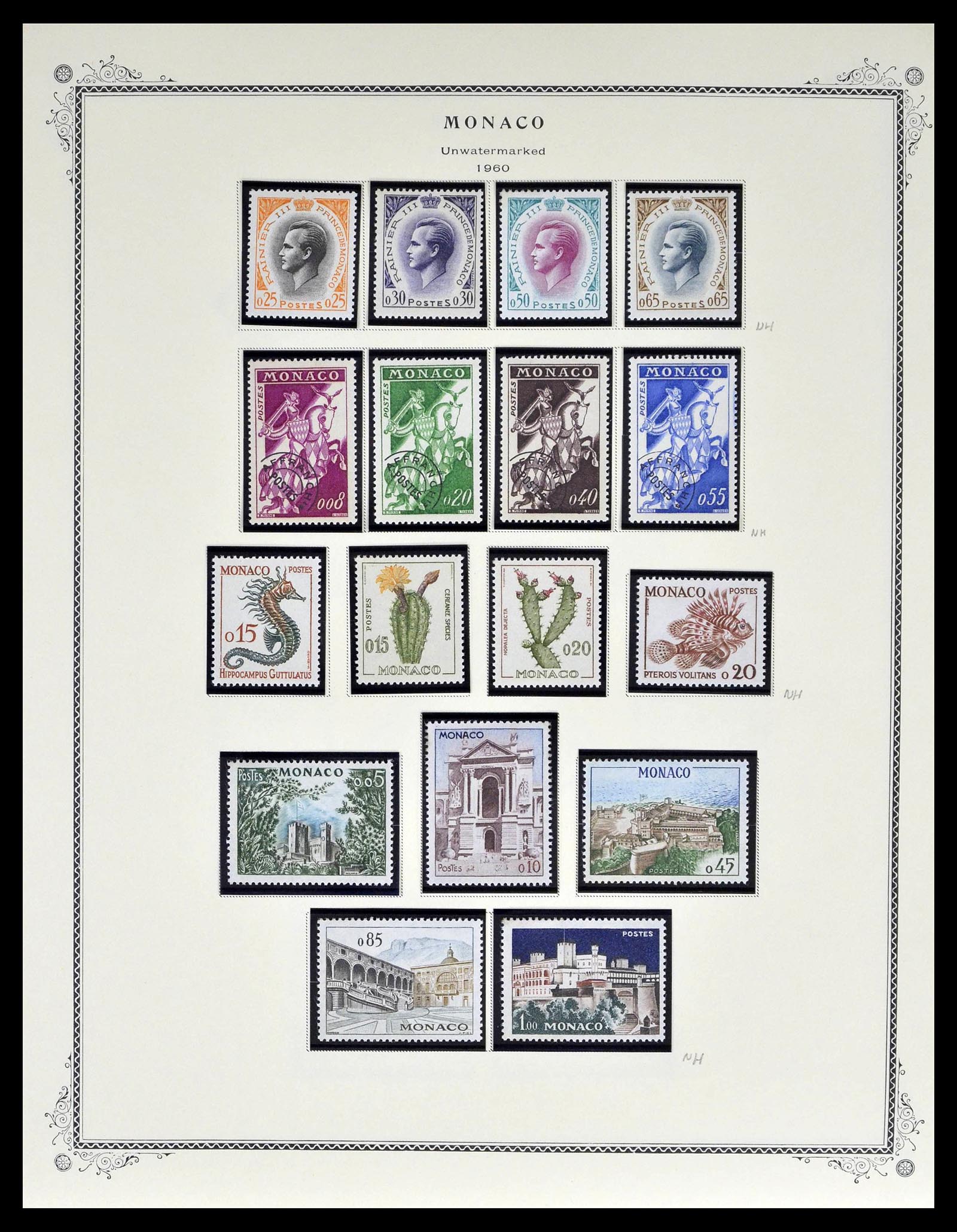 39181 0052 - Stamp collection 39181 Monaco 1885-1980.