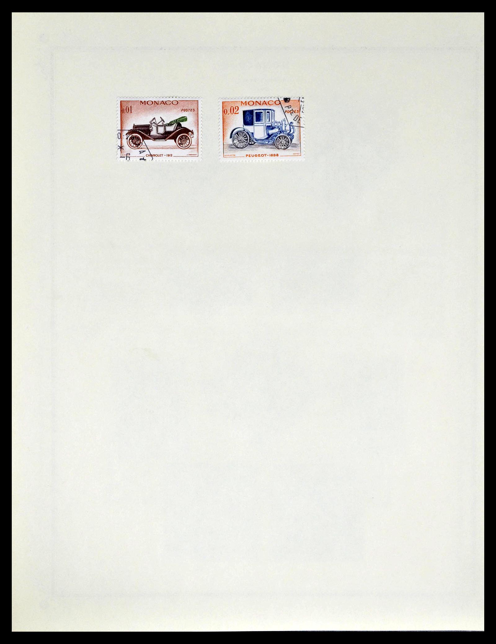 39181 0054 - Postzegelverzameling 39181 Monaco 1885-1980.