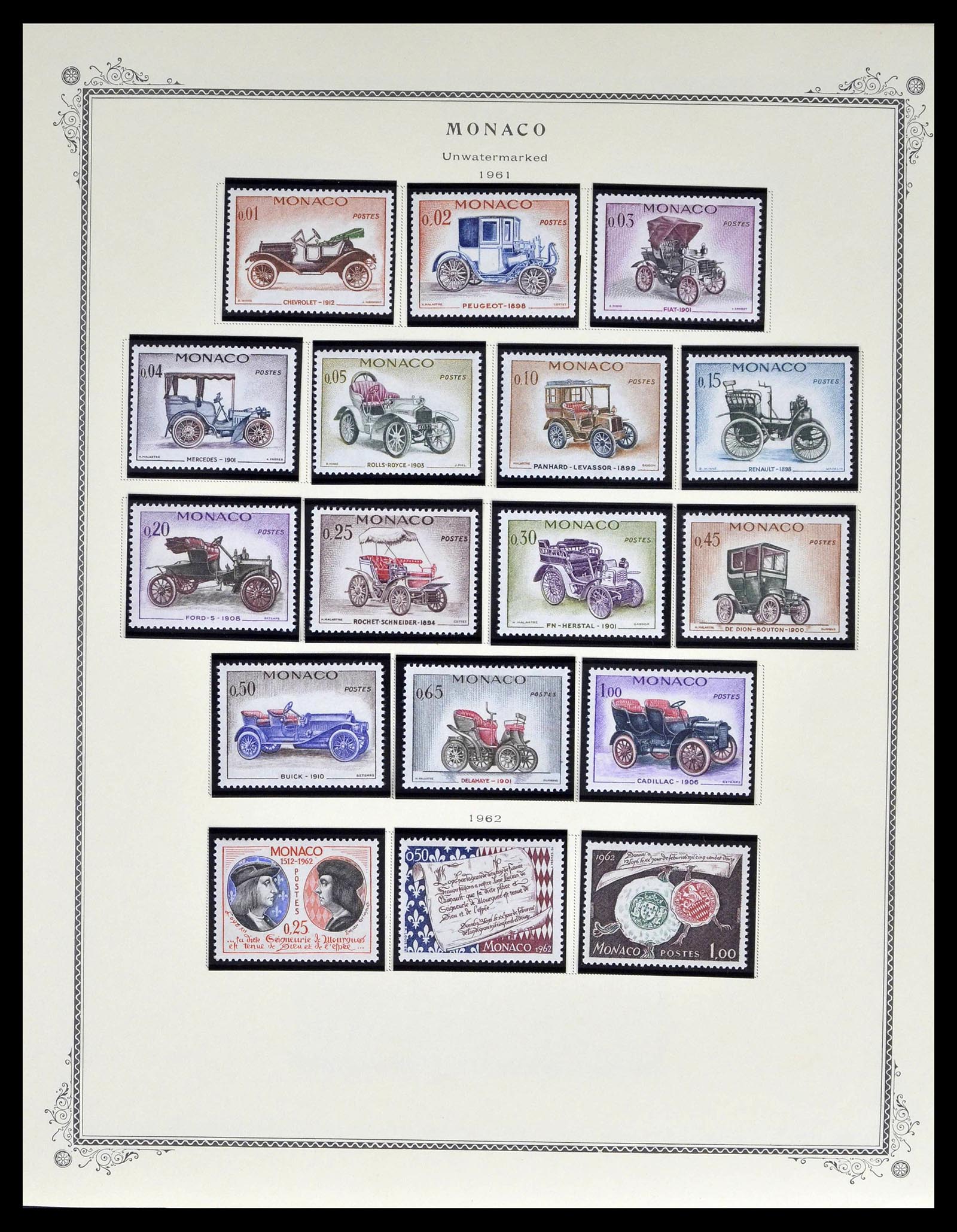 39181 0055 - Stamp collection 39181 Monaco 1885-1980.