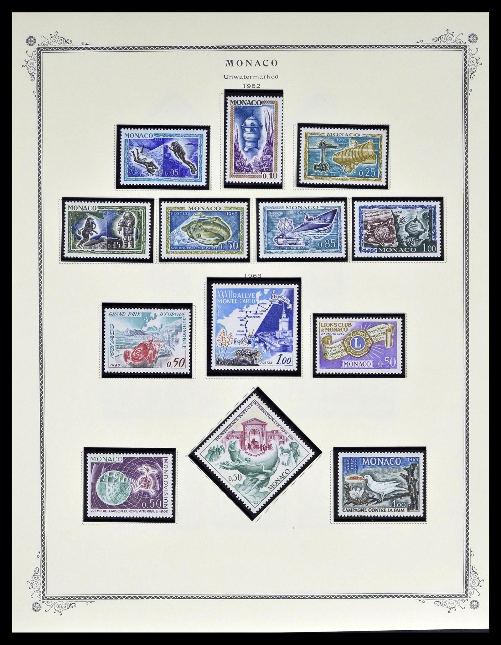 39181 0058 - Postzegelverzameling 39181 Monaco 1885-1980.