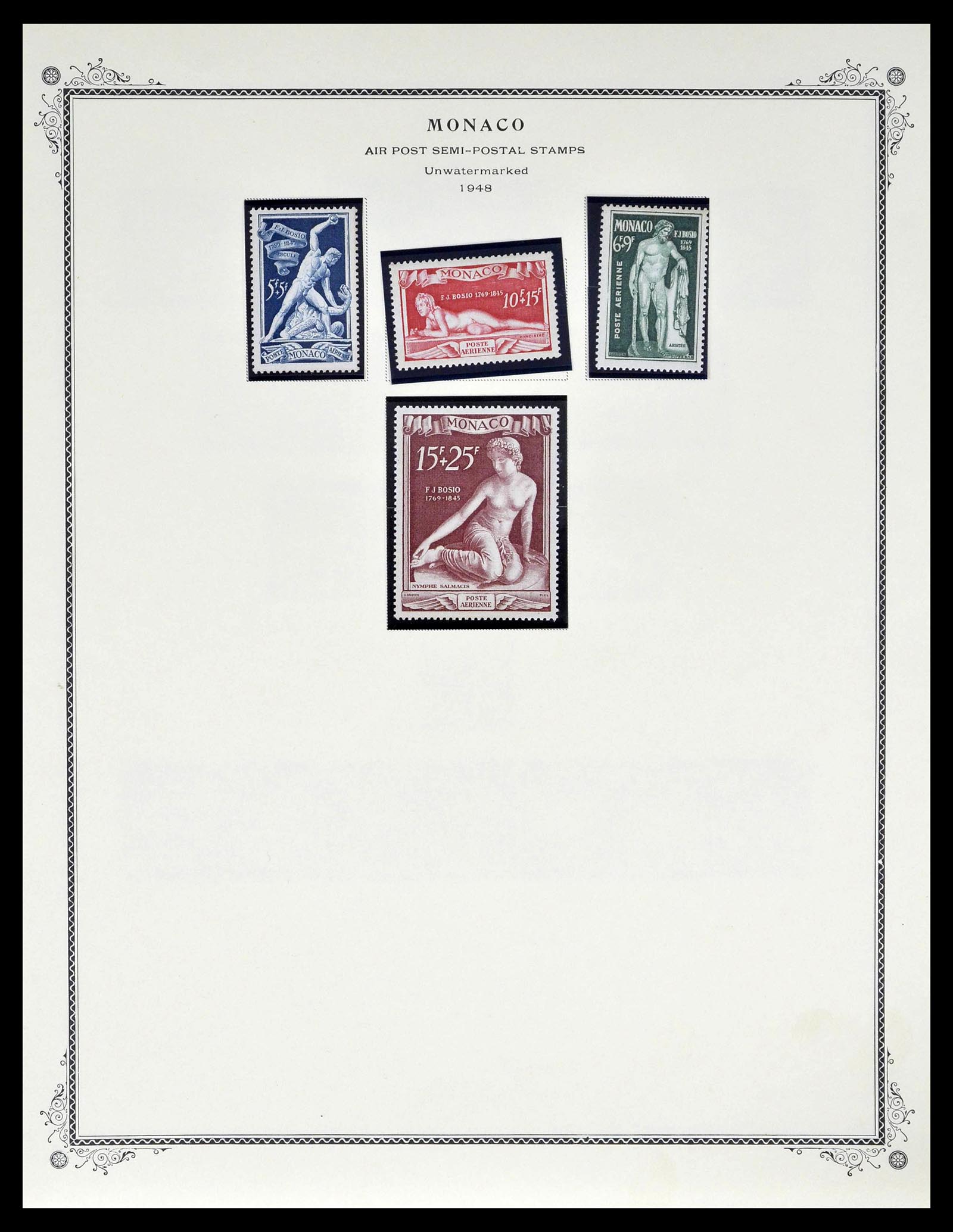39181 0161 - Stamp collection 39181 Monaco 1885-1980.