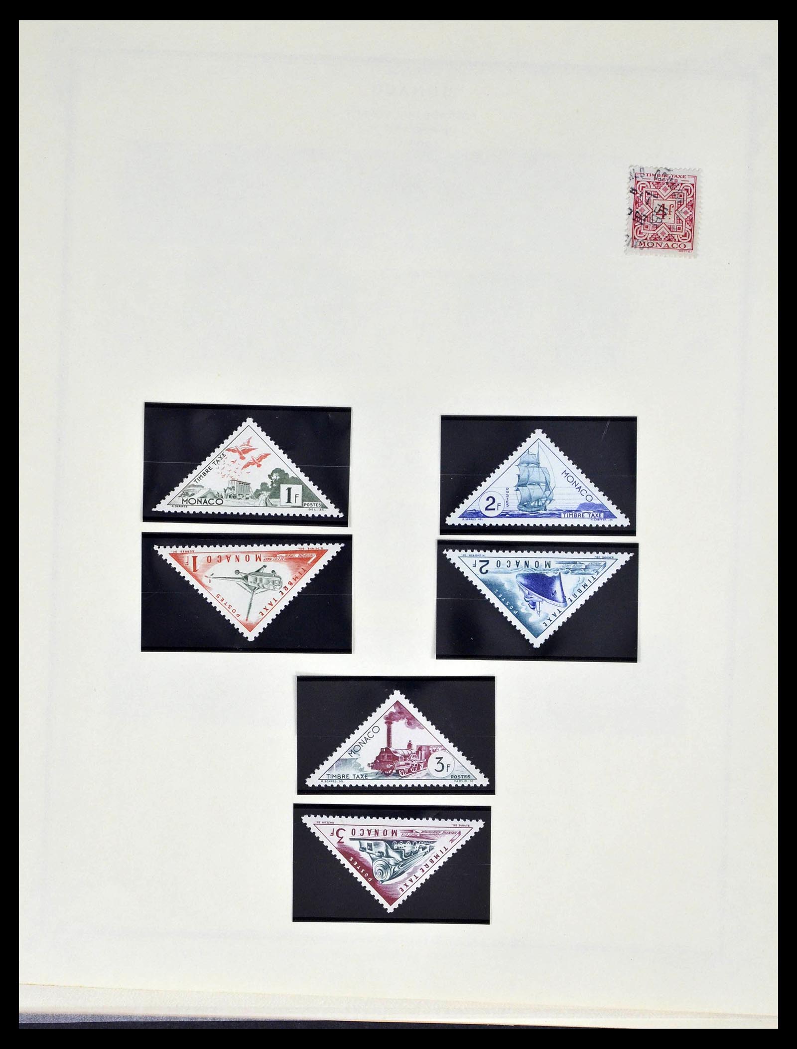 39181 0164 - Stamp collection 39181 Monaco 1885-1980.