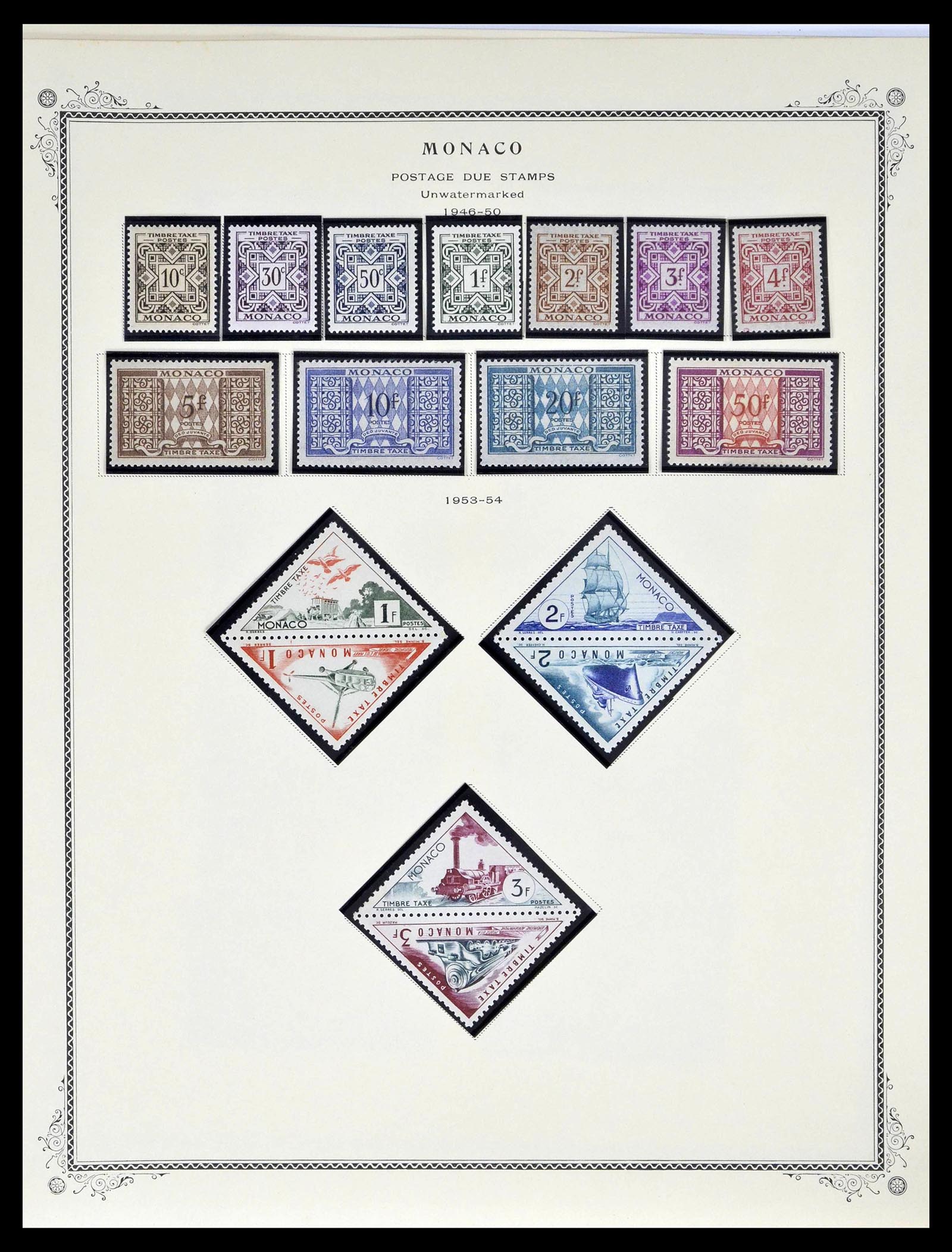 39181 0165 - Stamp collection 39181 Monaco 1885-1980.