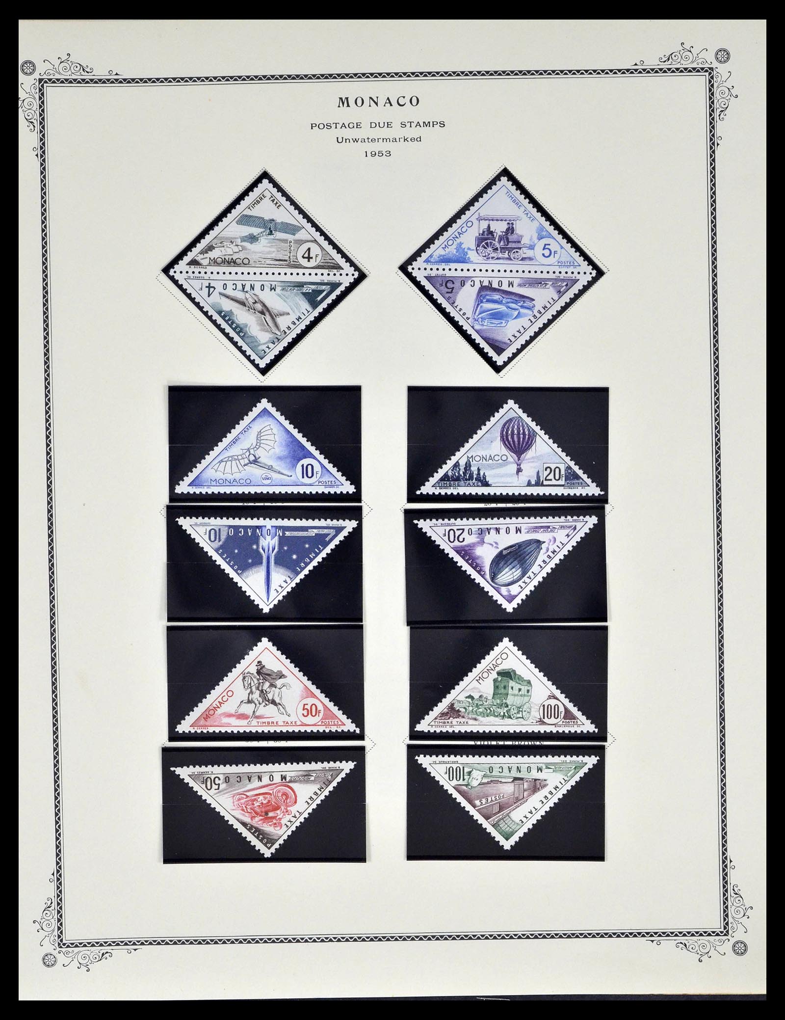 39181 0167 - Stamp collection 39181 Monaco 1885-1980.