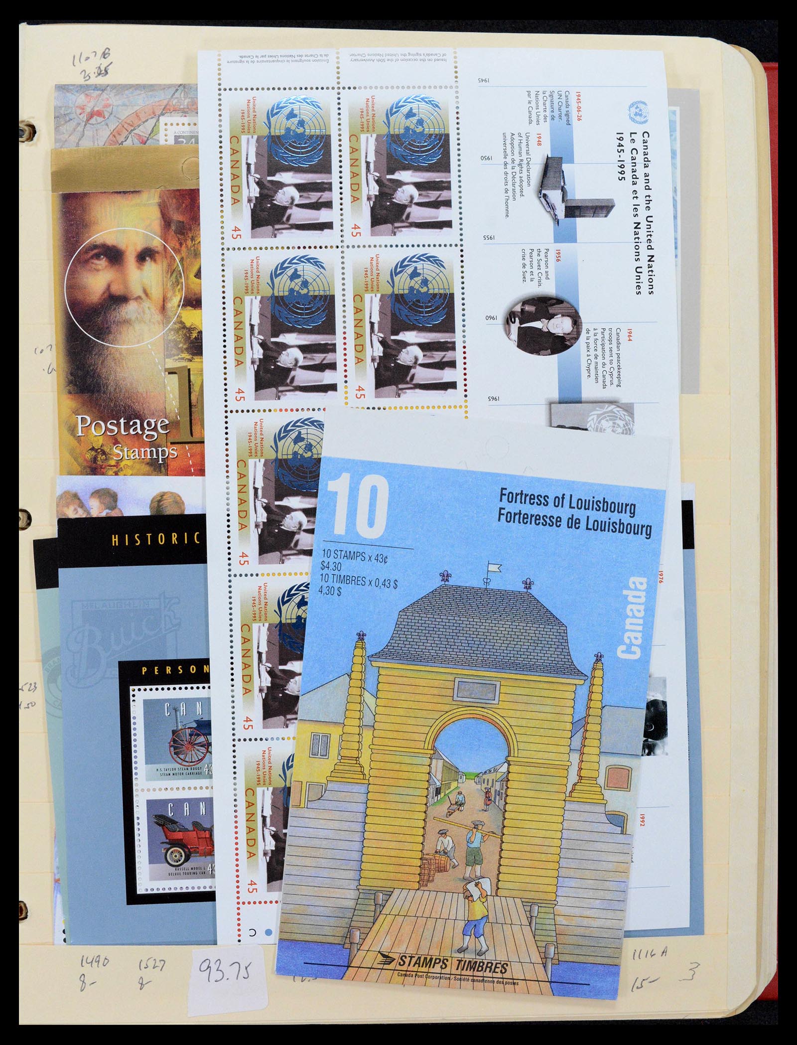 39184 0003 - Postzegelverzameling 39184 Engeland en koloniën 1950-2010.