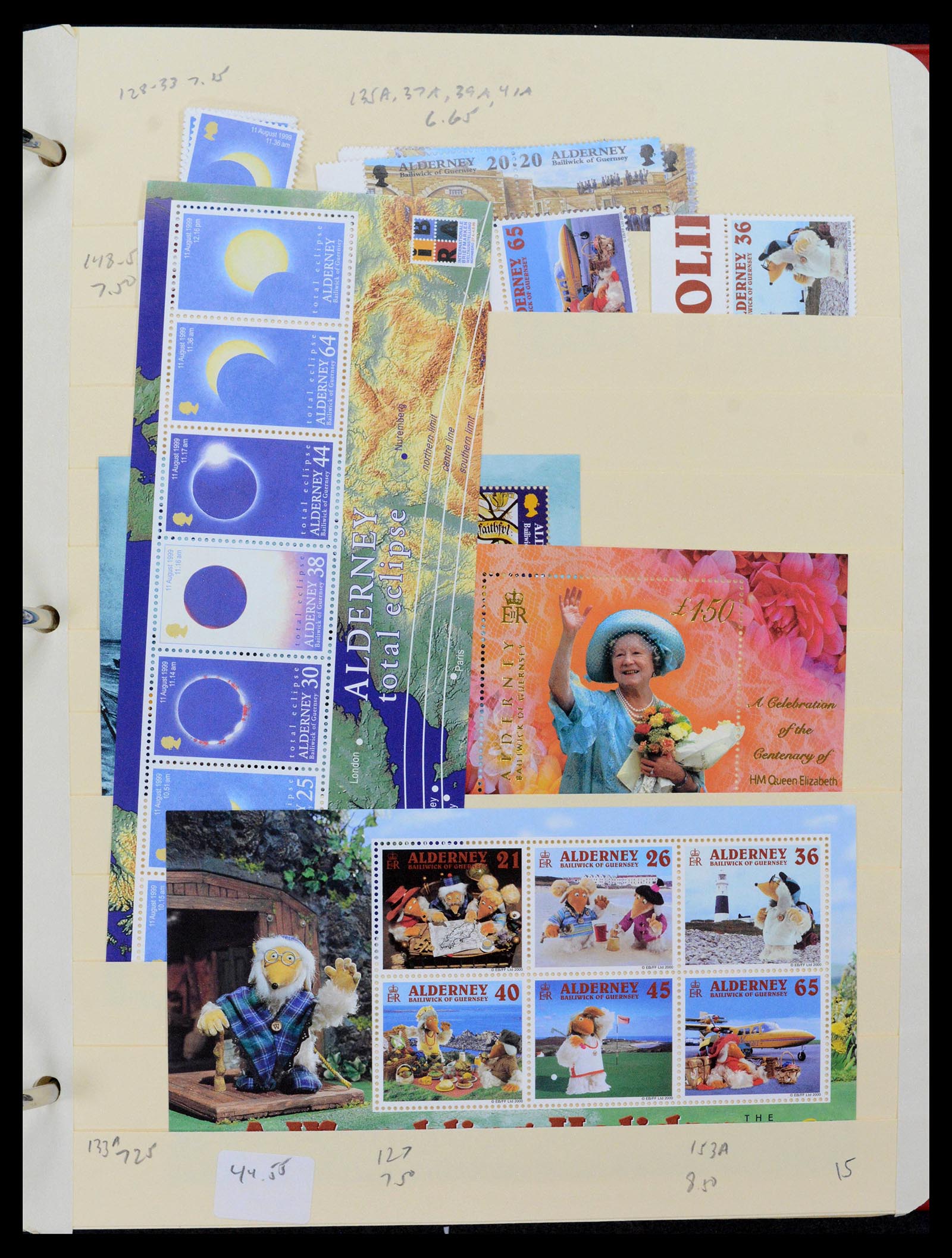39184 0015 - Postzegelverzameling 39184 Engeland en koloniën 1950-2010.