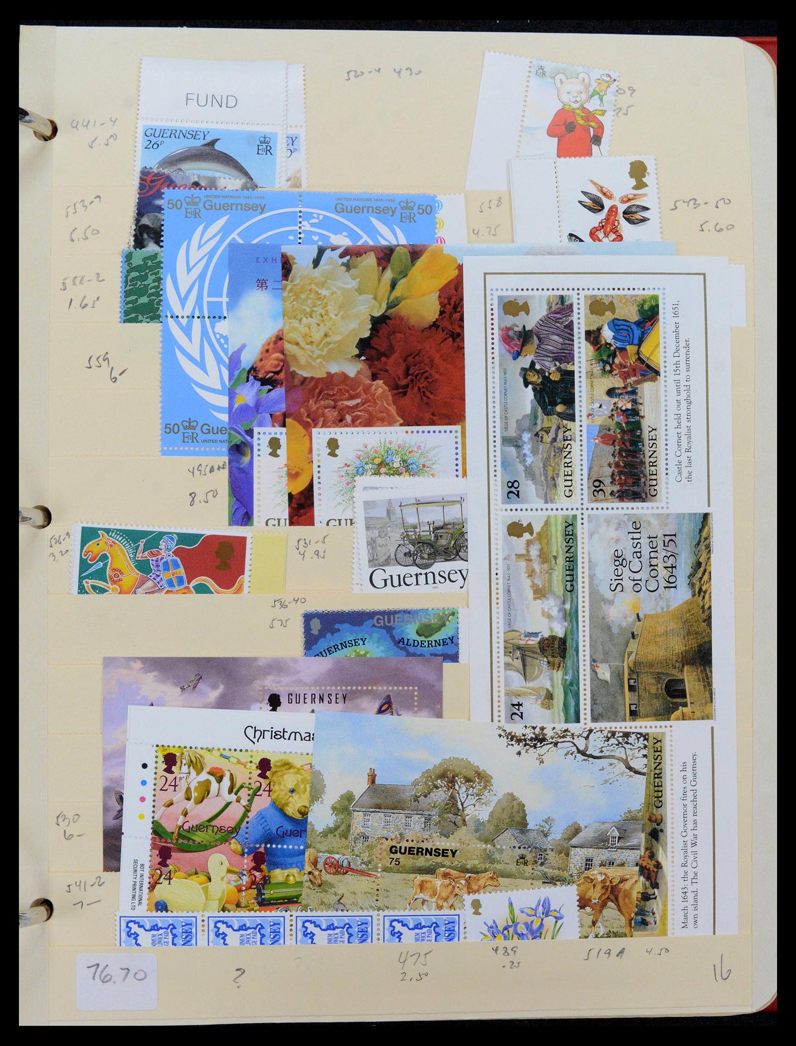 39184 0016 - Postzegelverzameling 39184 Engeland en koloniën 1950-2010.