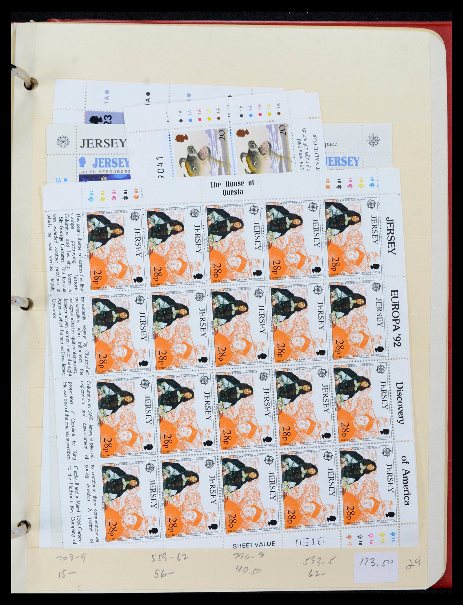 39184 0024 - Postzegelverzameling 39184 Engeland en koloniën 1950-2010.