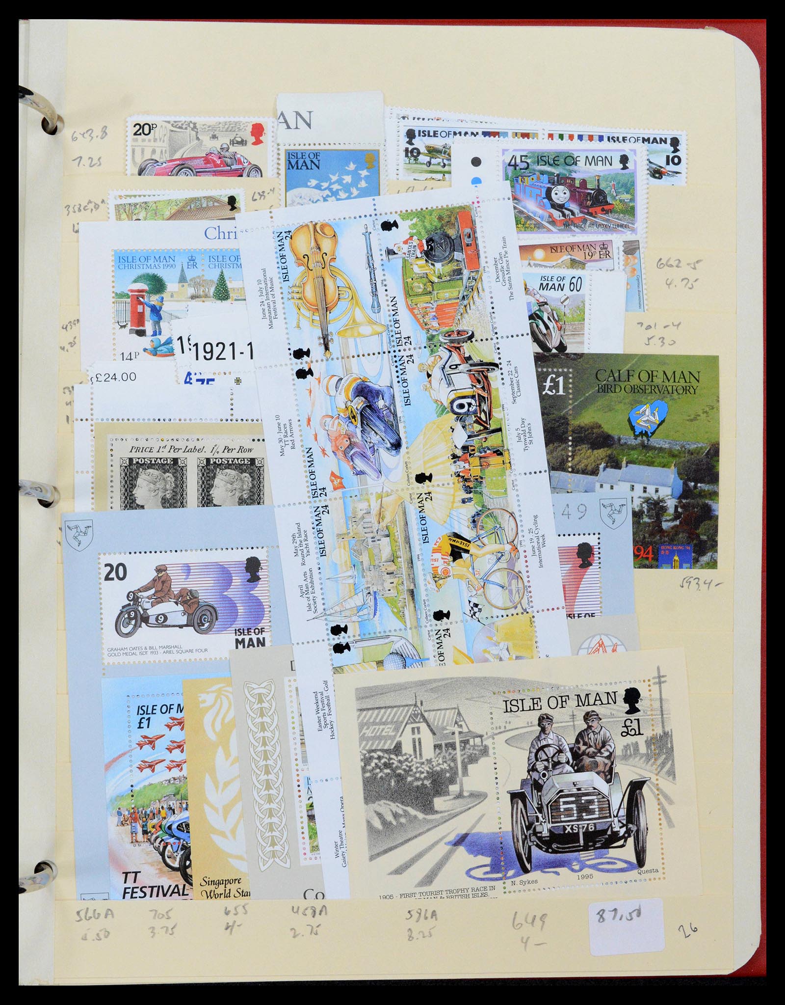 39184 0026 - Postzegelverzameling 39184 Engeland en koloniën 1950-2010.
