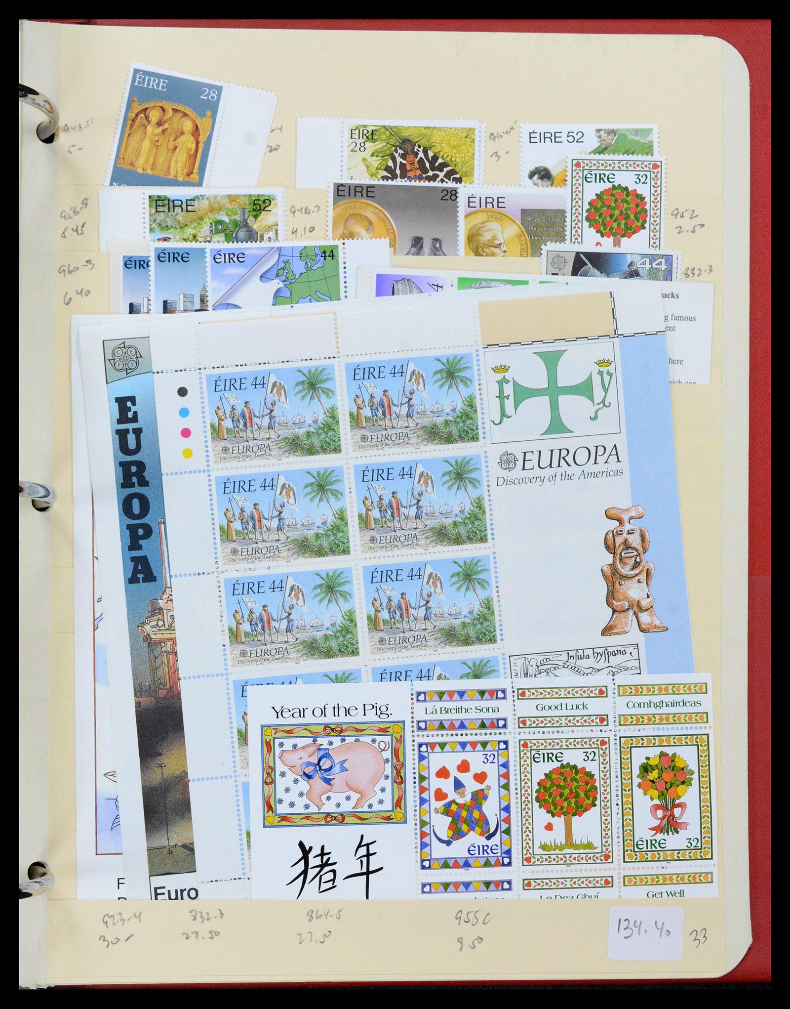 39184 0033 - Postzegelverzameling 39184 Engeland en koloniën 1950-2010.